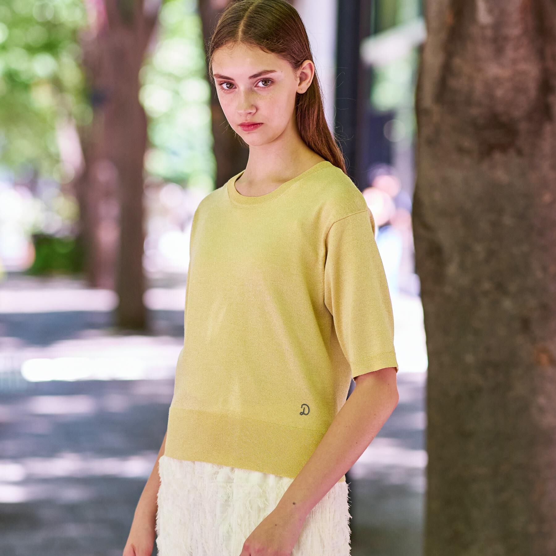 DRESSTERIOR「【洗える/きれいめ】ラメニットプルオーバー」|ニット・セーター|