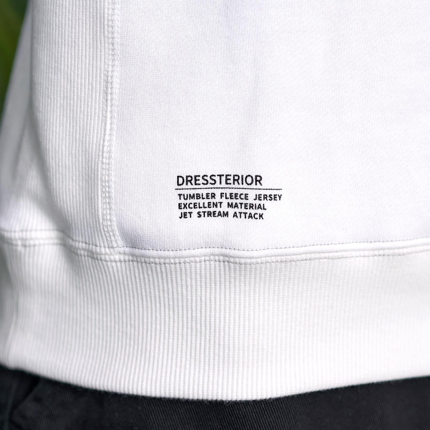 DRESSTERIOR「裏起毛 バック9プリントスウェット」|パーカー|