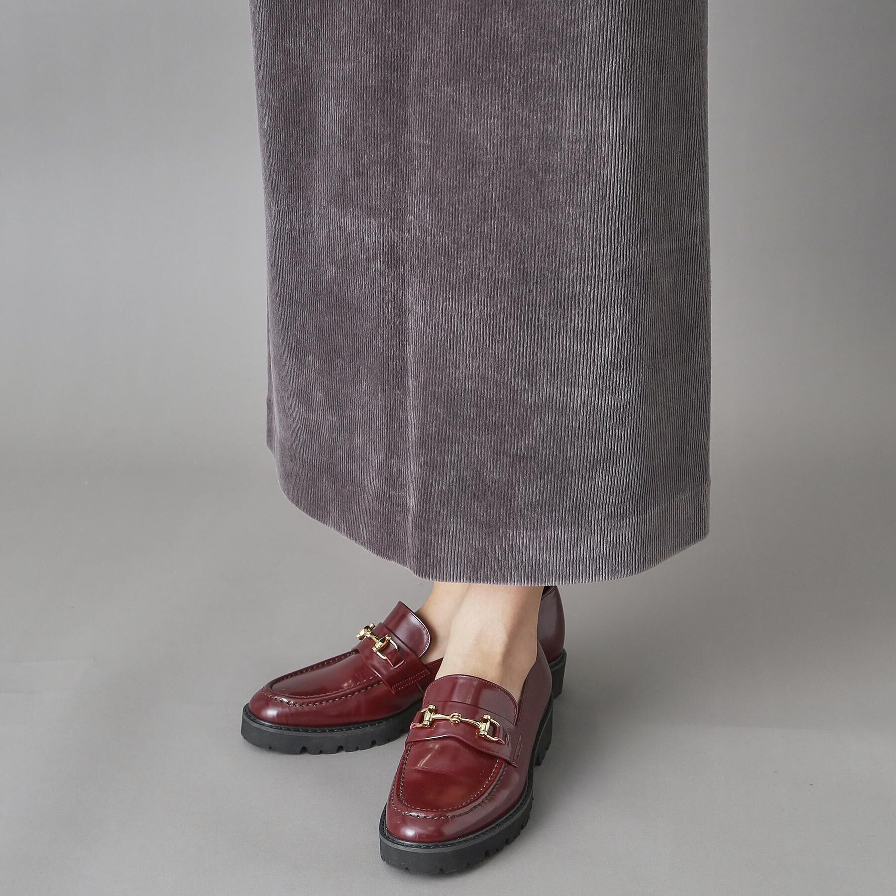 DRESSTERIOR「コーデュロイジャージタイトスカート」|スカート|