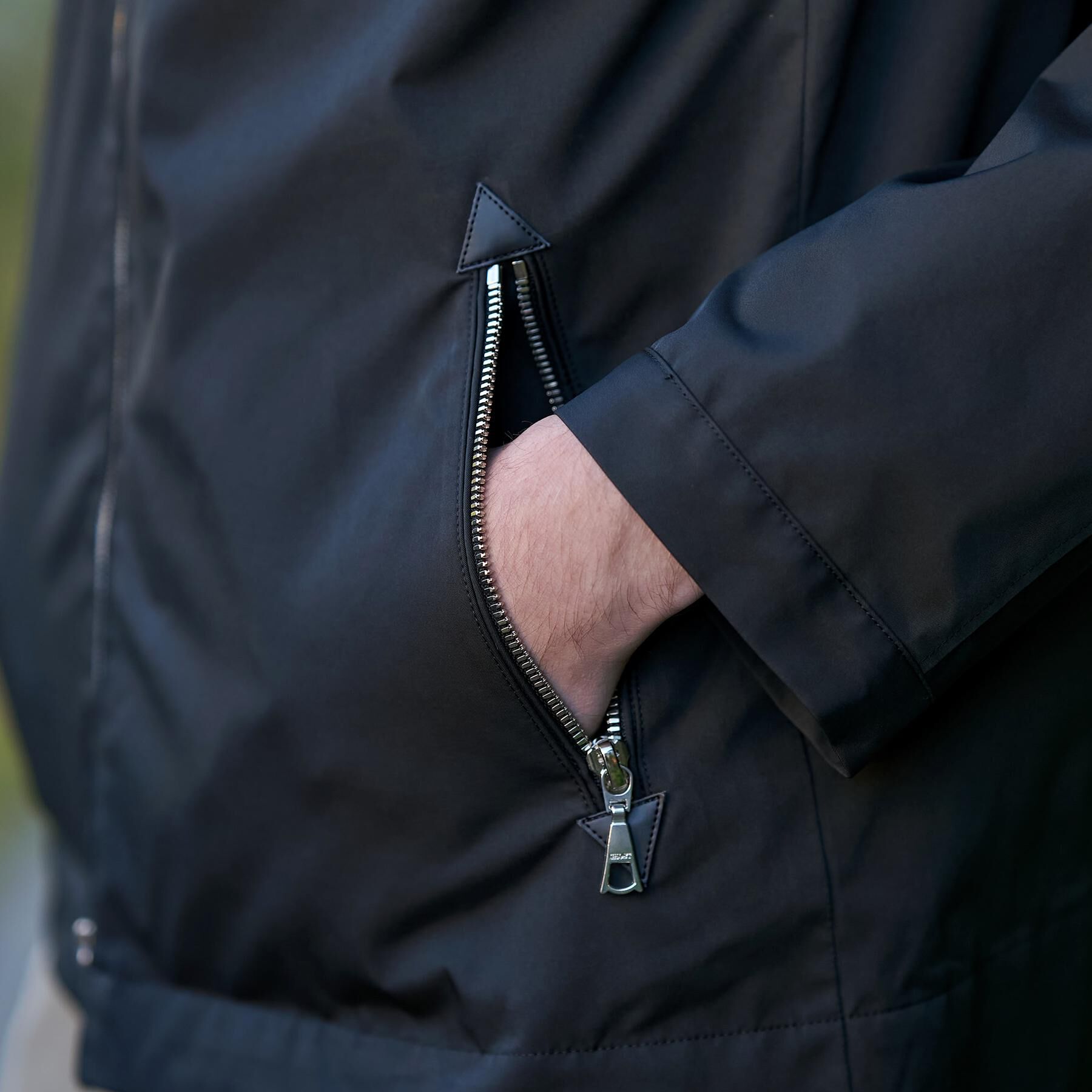 DRESSTERIOR「【撥水/透湿素材】LIMONTA ハイスペックパーカー」|ブルゾン・スタジャン|