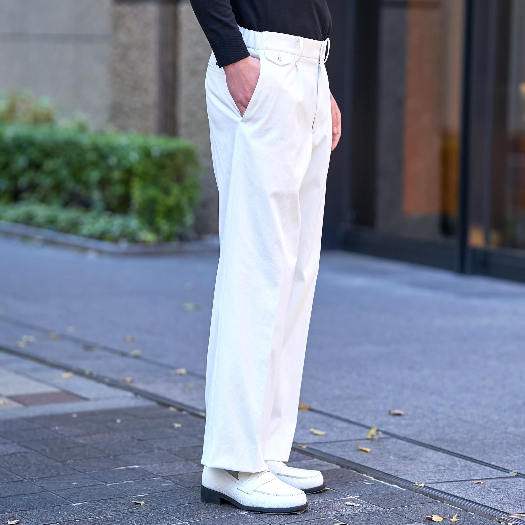 DRESSTERIOR「サイドゴア シェルタリングワイドパンツ」|その他|