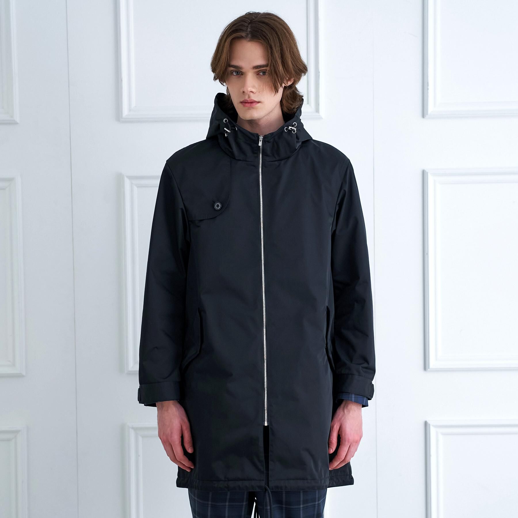 DRESSTERIOR「【撥水素材】レインプルーフ フーデッドコート」|その他|