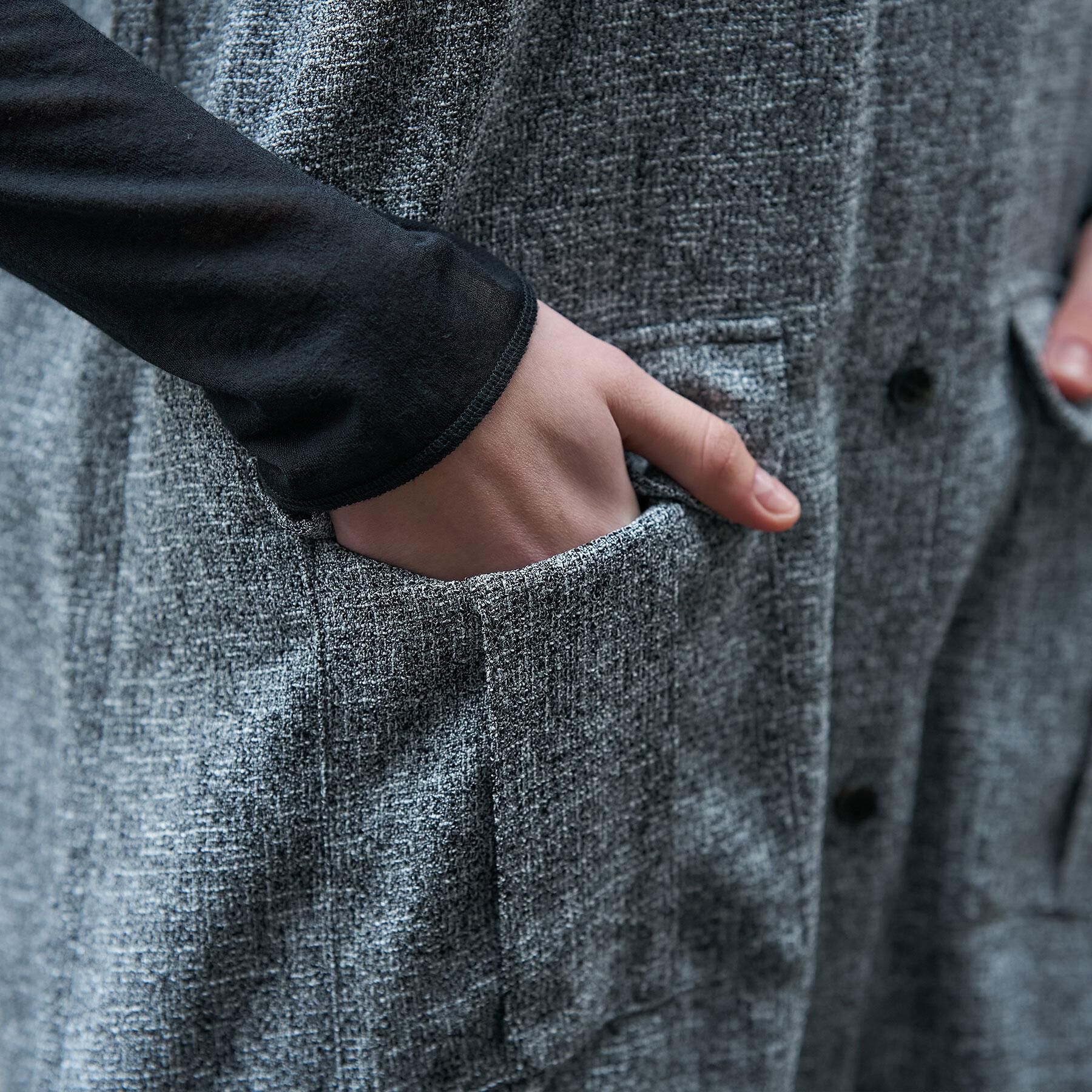 DRESSTERIOR「ウォッシャブル ツイードライク ワンピース」|ワンピース|