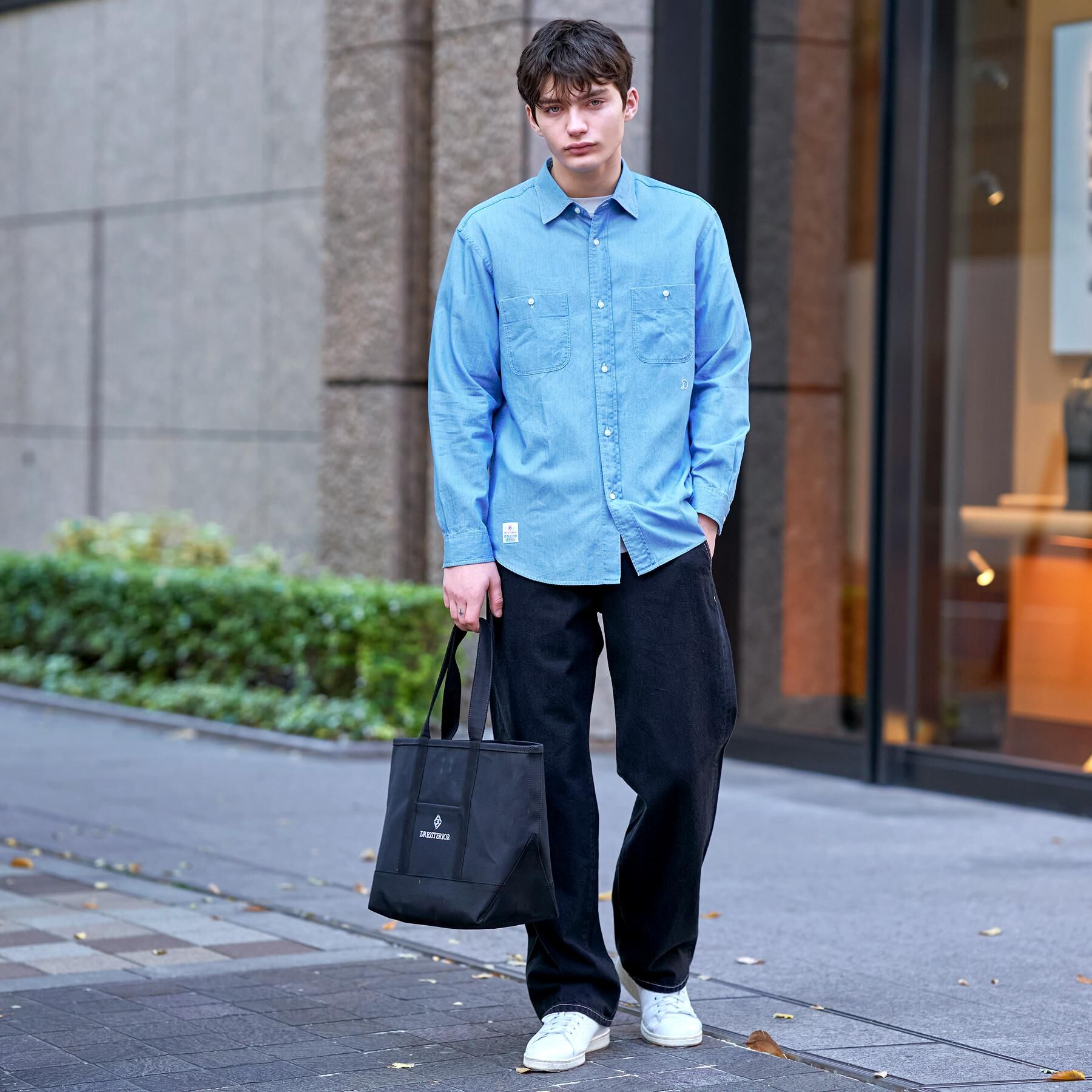 DRESSTERIOR「ユーズドデニムシャツ」|シャツ・ブラウス|