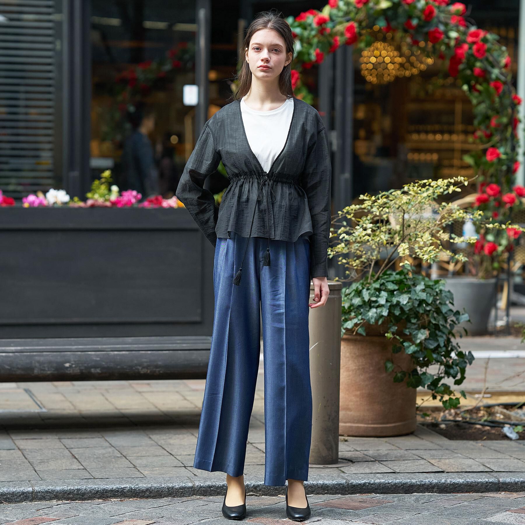 DRESSTERIOR「【otonaMUSE5月号掲載】テンセルデニムワイドパンツ」|その他|