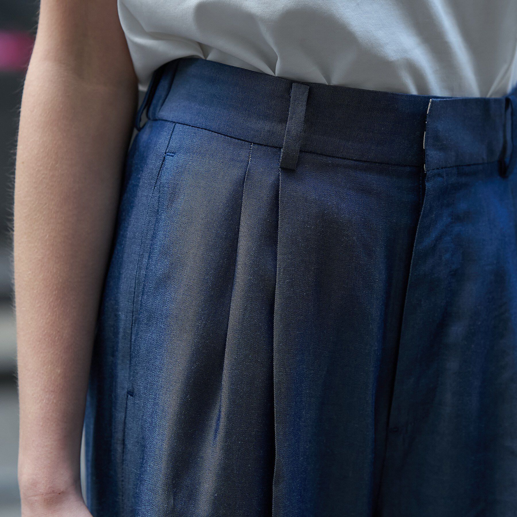 DRESSTERIOR「【otonaMUSE5月号掲載】テンセルデニムワイドパンツ」|その他|