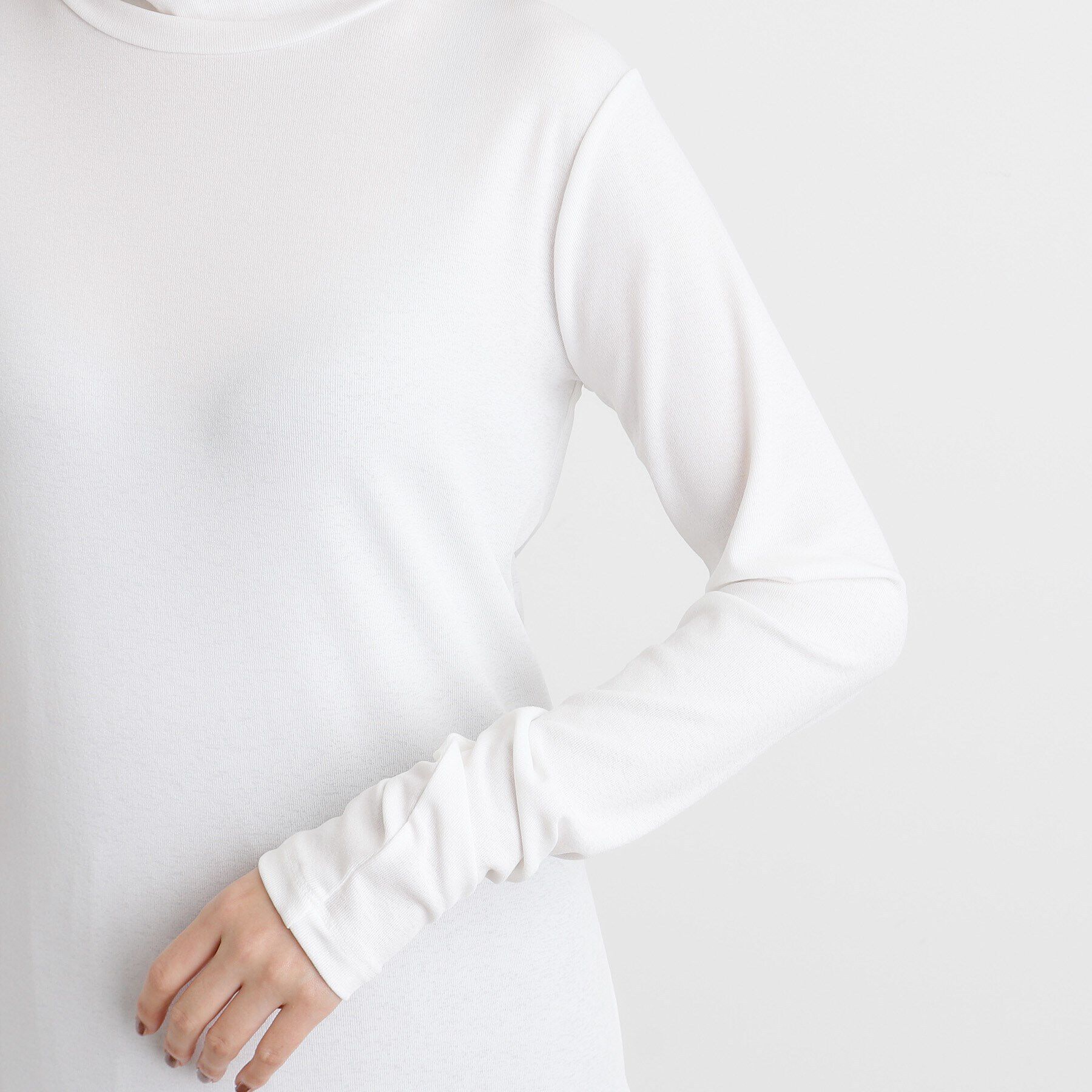 grove「レイヤードシアータートルプルオーバー」|Tシャツ・カットソー|