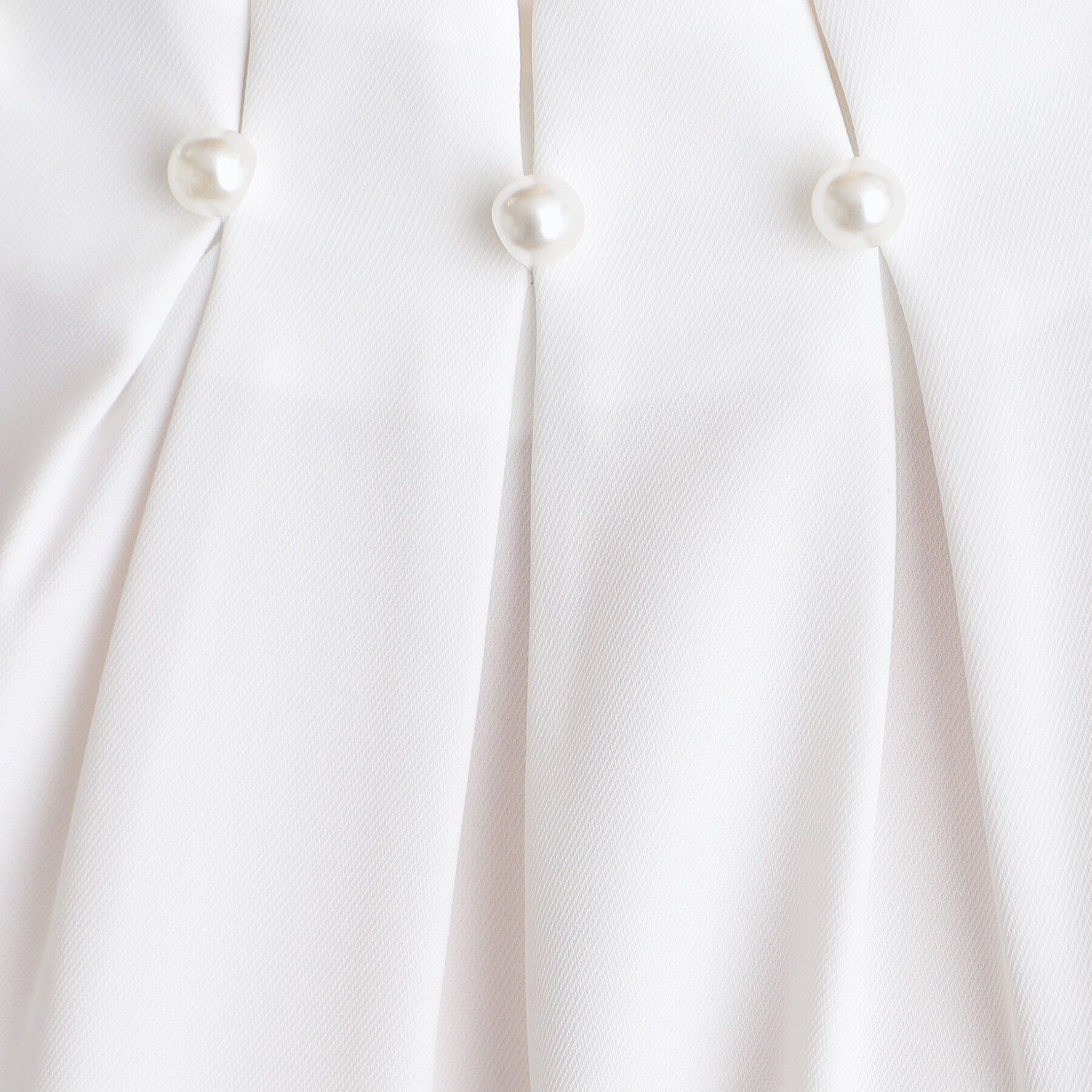 grove「パール調タックブラウス」|シャツ・ブラウス|