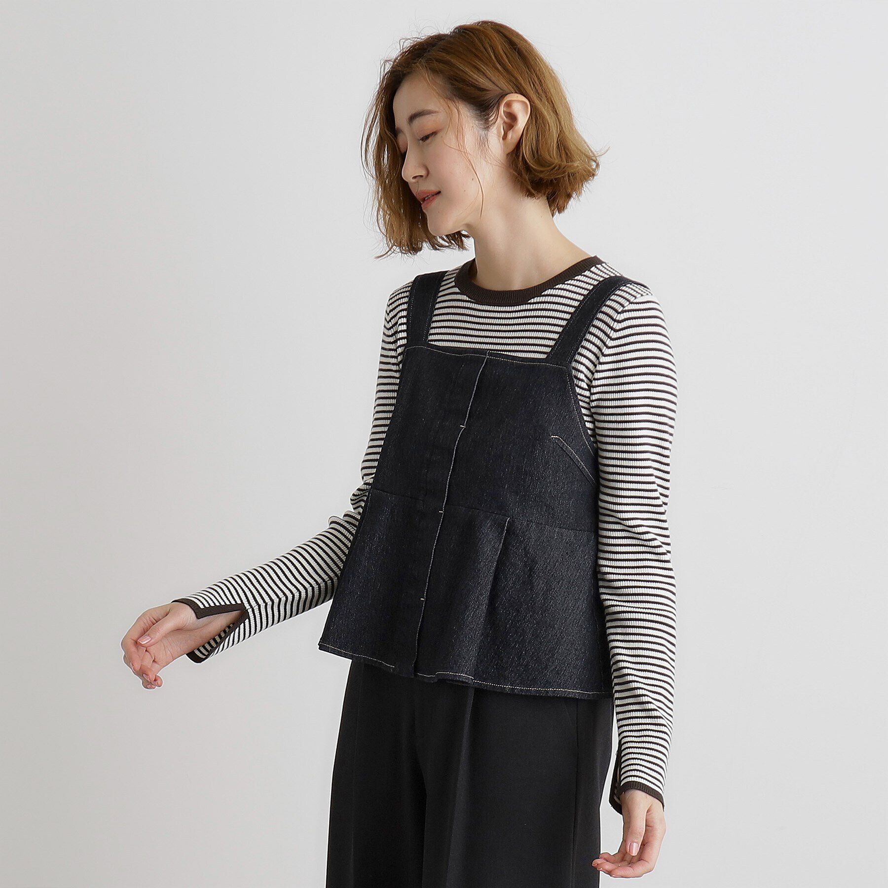 grove「デニムビスチェSET UP」|スーツ|