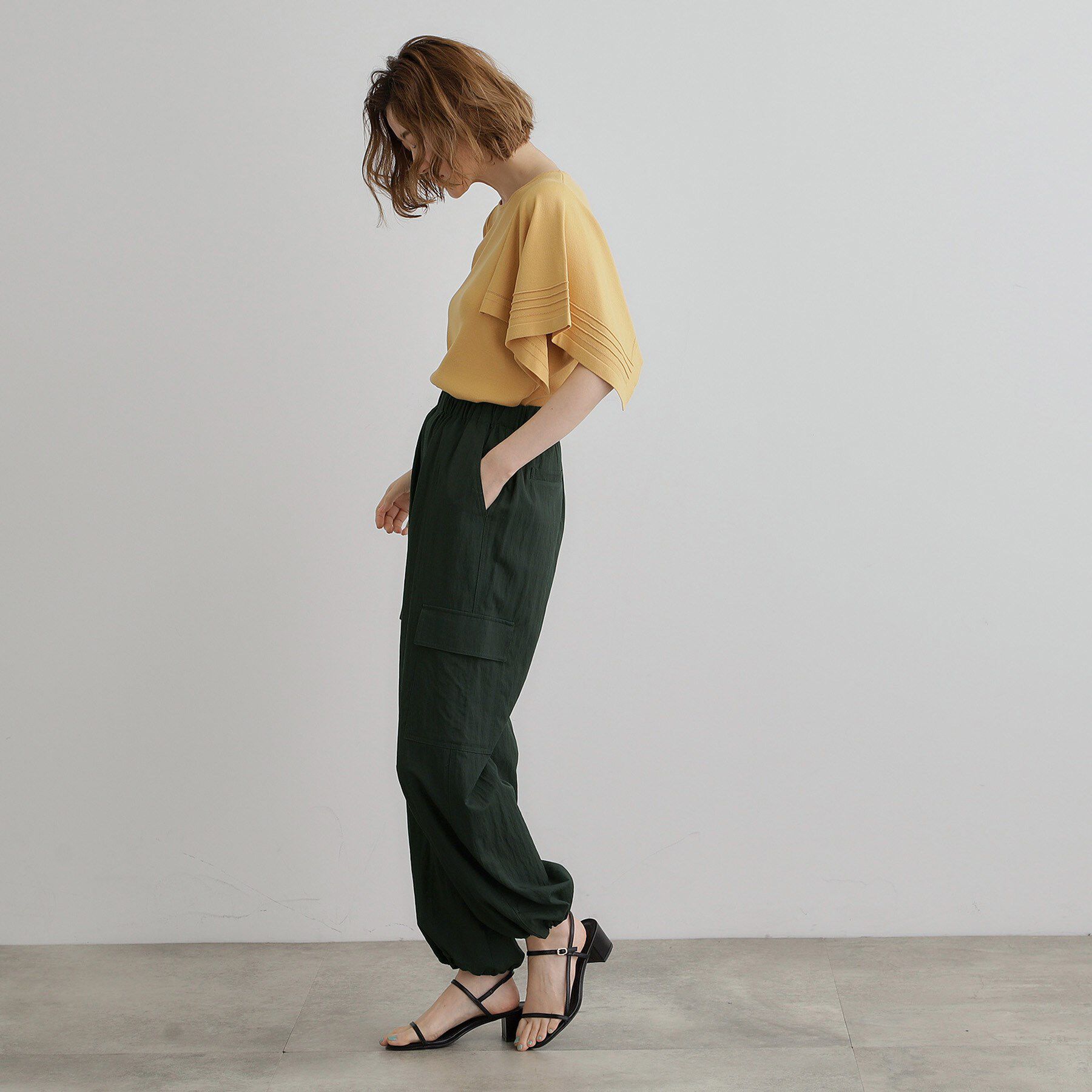 grove「【ひんやり】2WAYツイルカーゴパンツ」|その他|