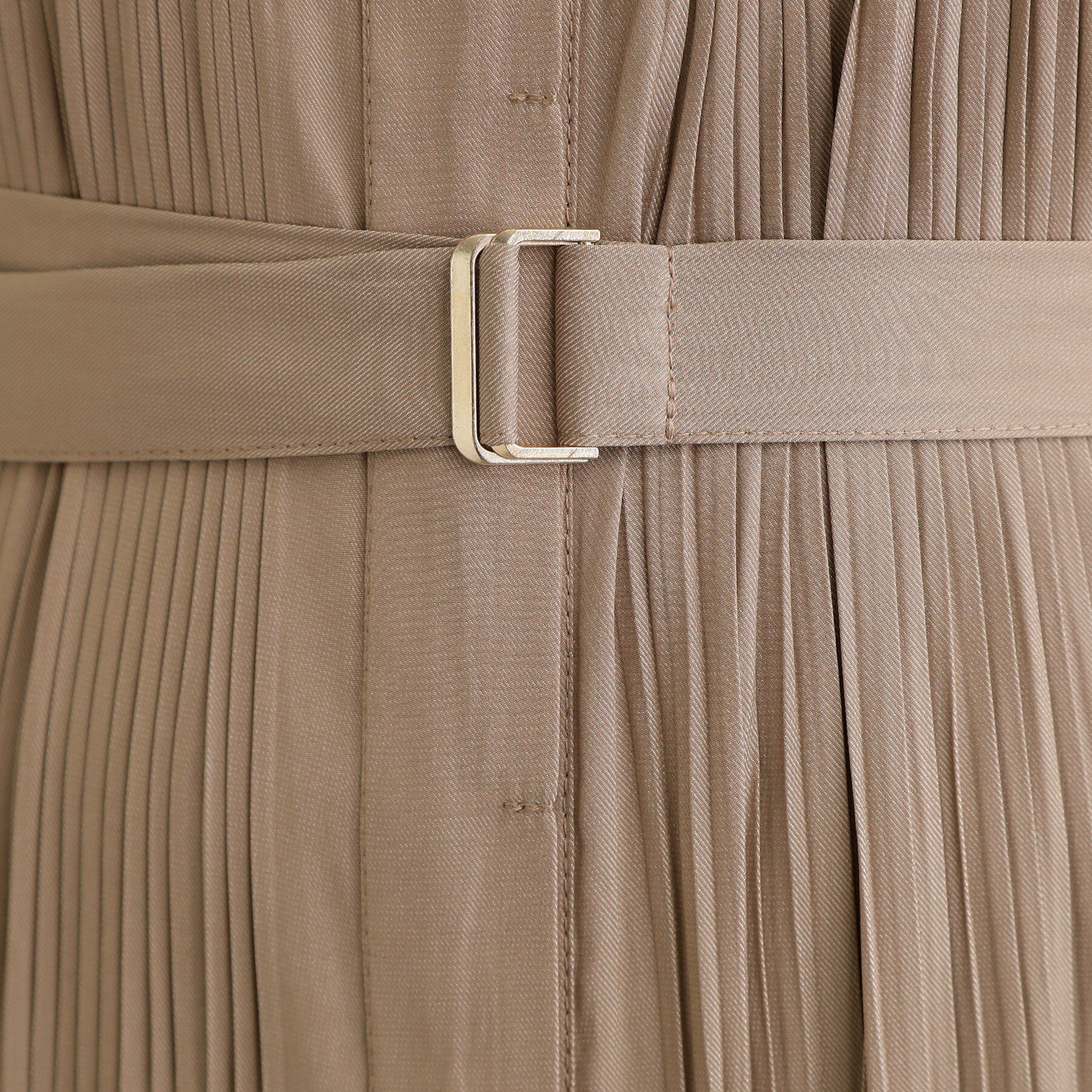 grove「贅沢プリーツが華やかなシャンブレープリーツワンピース」|ワンピース|