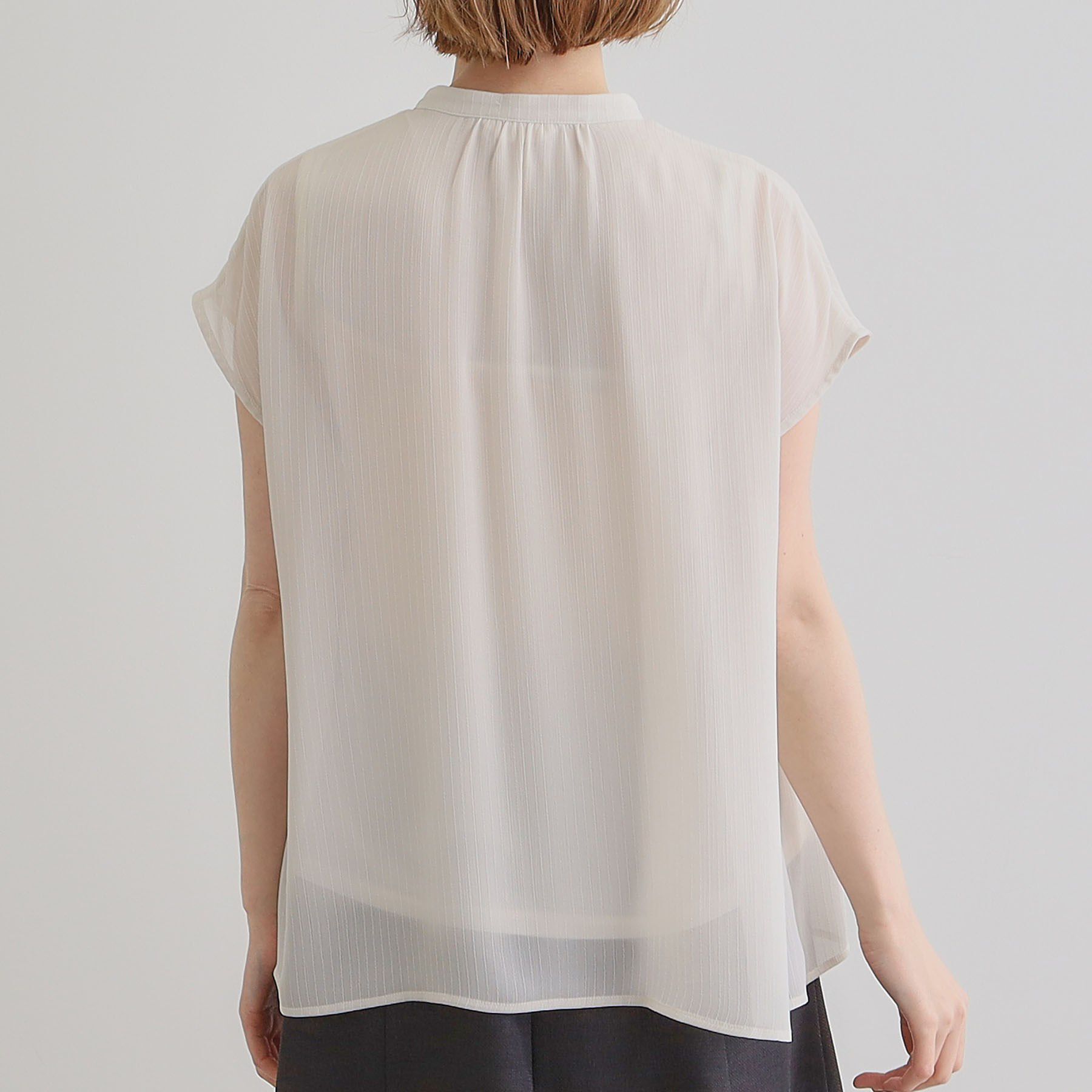 grove「フロントラッフルフリルブラウス」|シャツ・ブラウス|