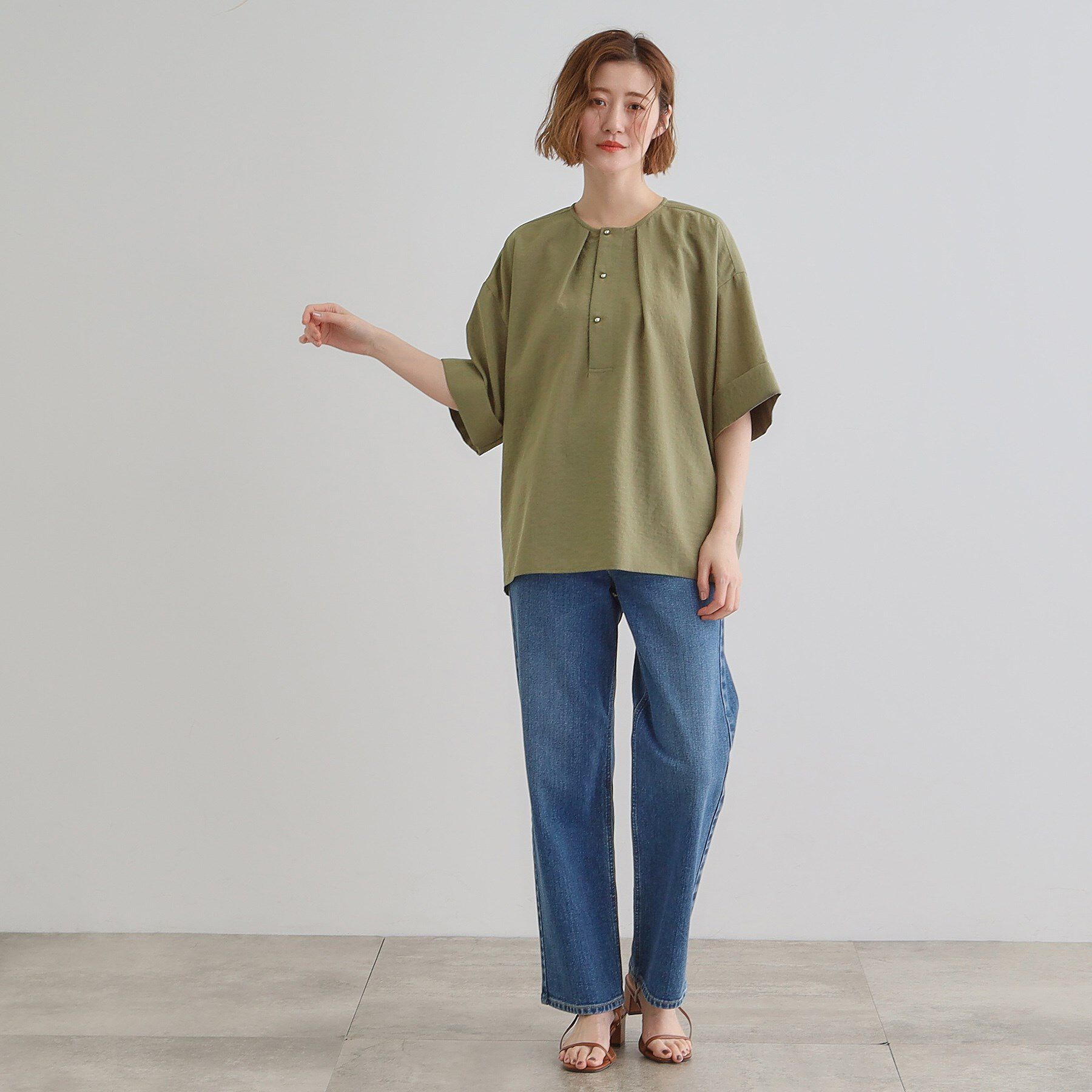 grove「ドルマンタックシャツ」|シャツ・ブラウス|