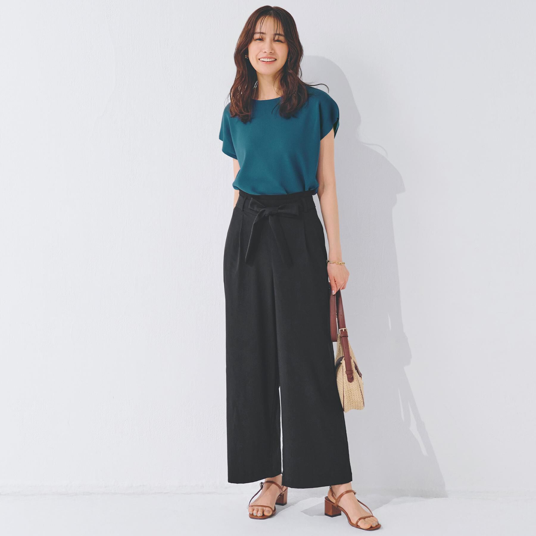 grove「【晴れの日も雨の日も】撥水イージーワイドパンツ」|その他|