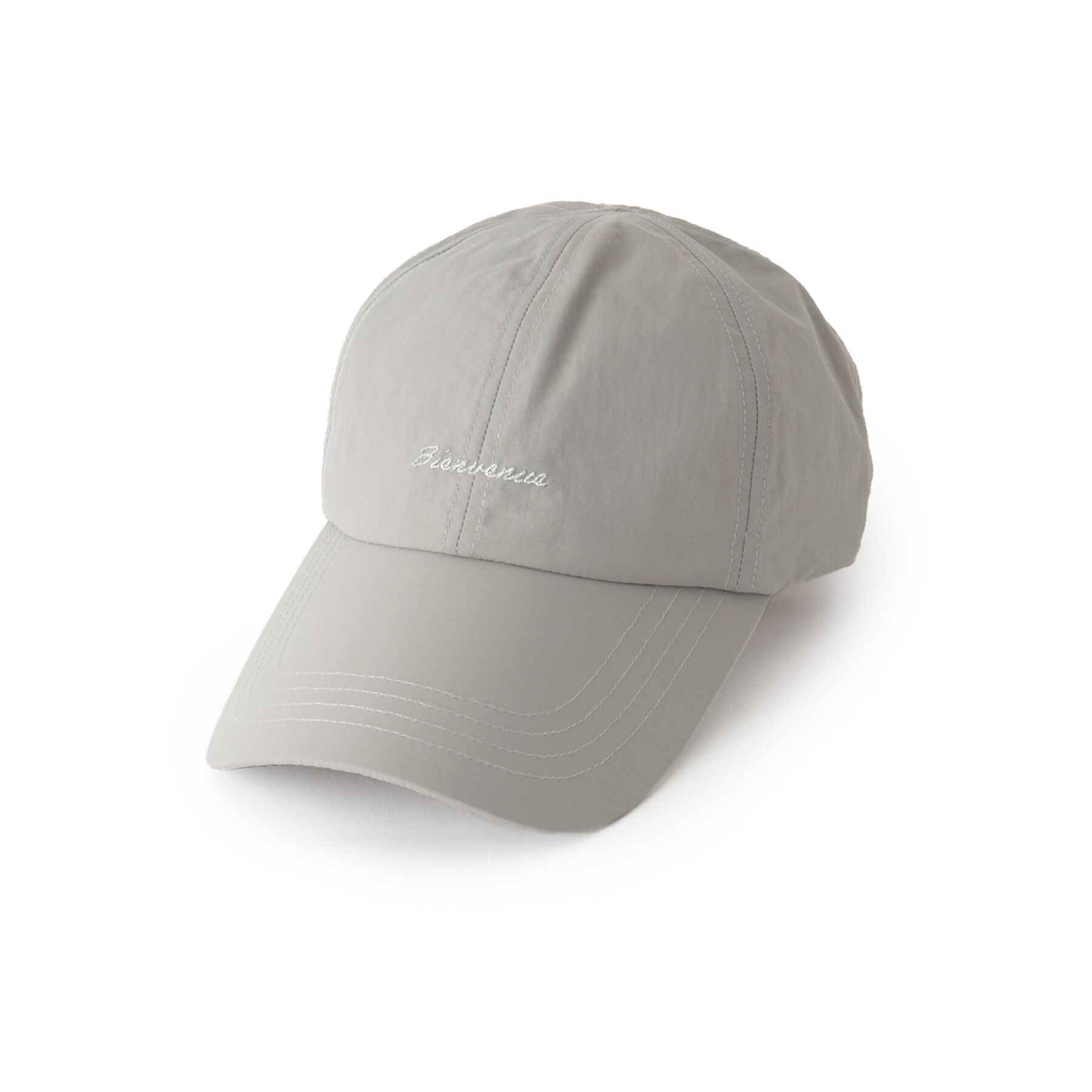 grove「ロゴラメ刺繍キャップ【撥水・手洗い可】」|キャップ・キャスケット|グレー(012)