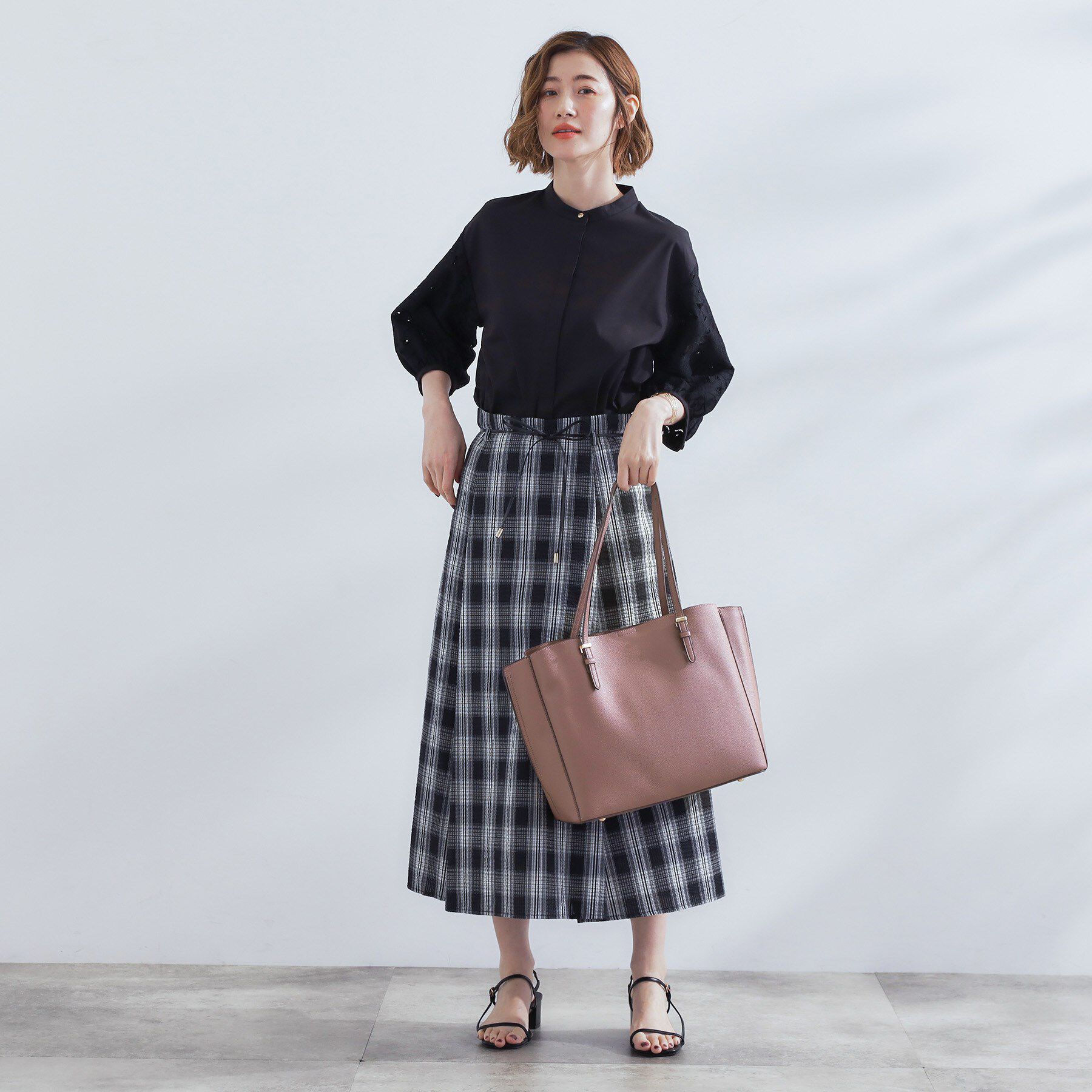 grove「【人間工学・A4】サイドスリットトート」|トートバッグ|