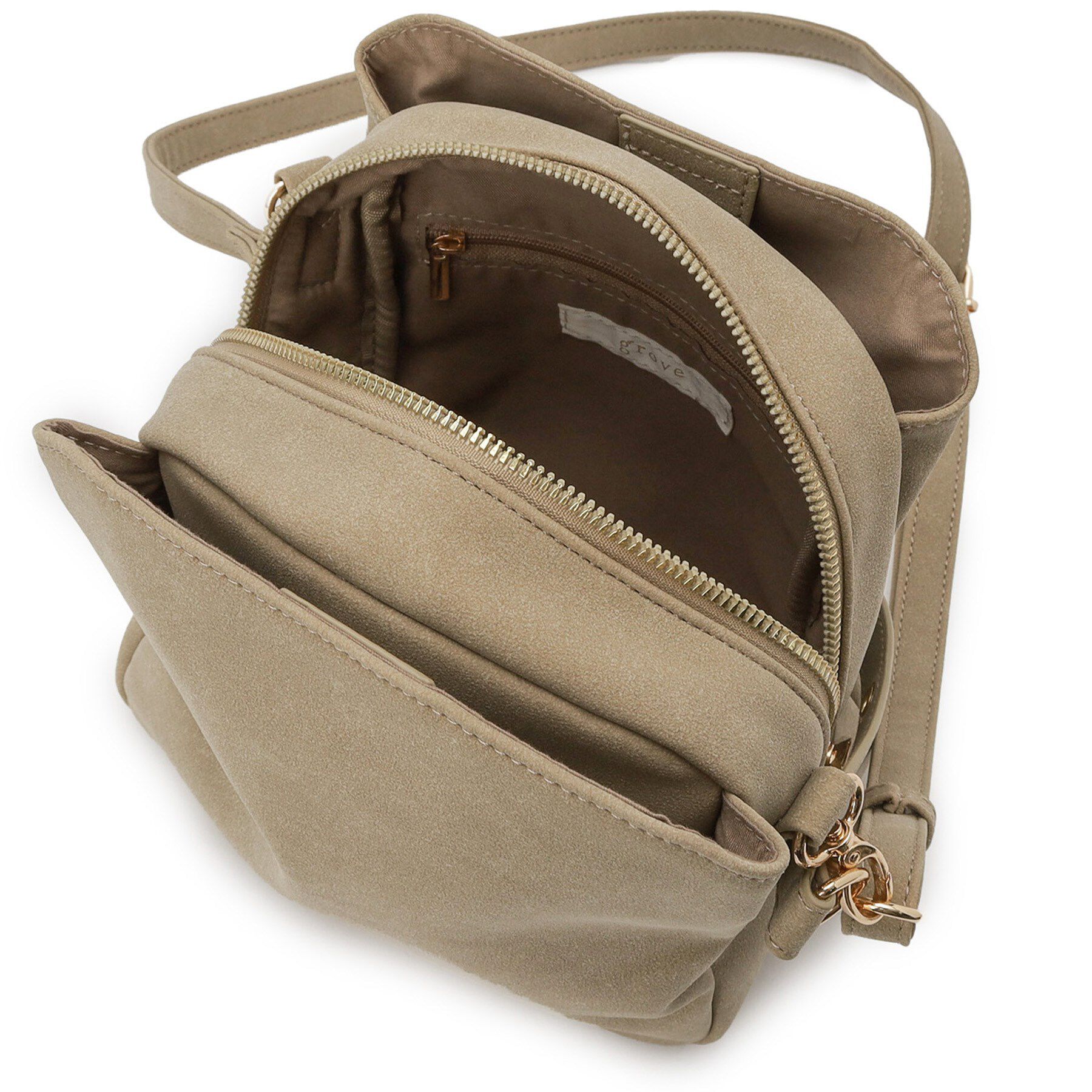 grove「スクエアハトメダブルショルダー」|ショルダー・メッセンジャー|