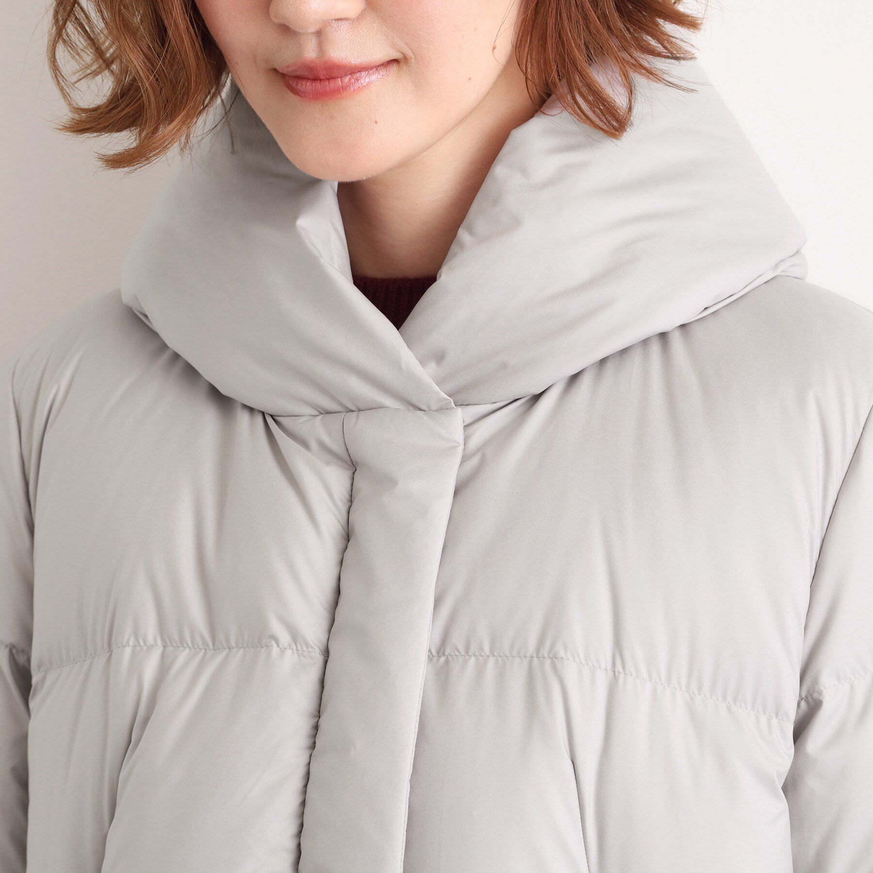 grove「【名品アウター／800FP・多機能】つつまれダウンショート」|ダウン|