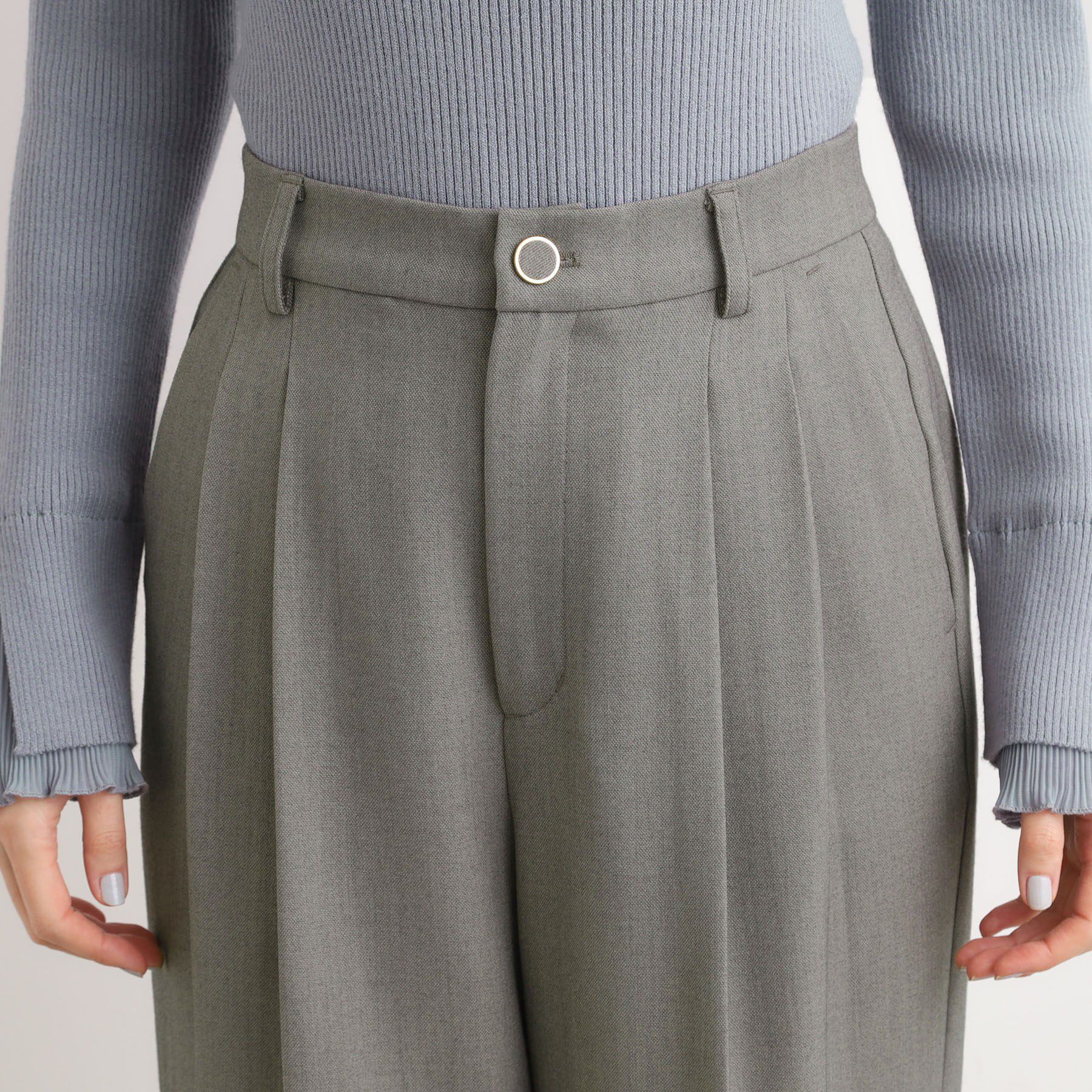 grove「ツータックワイドパンツ」|その他|