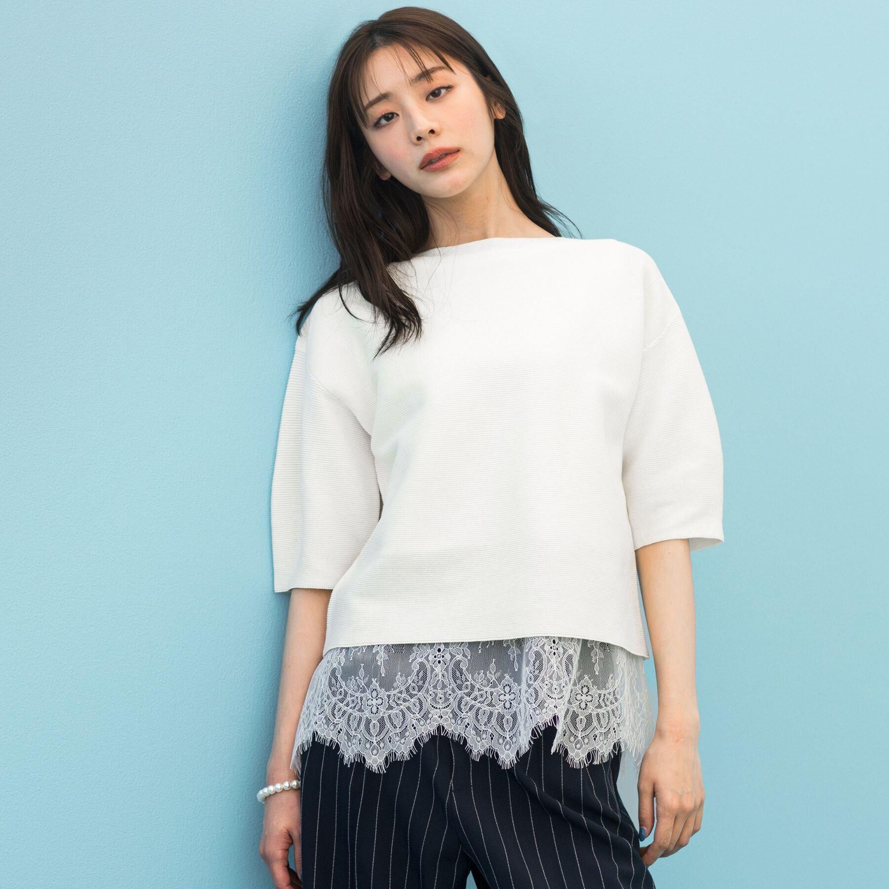 grove「【貴島明日香さん着用】裾レイヤードタンクトップ」|キャミソール|