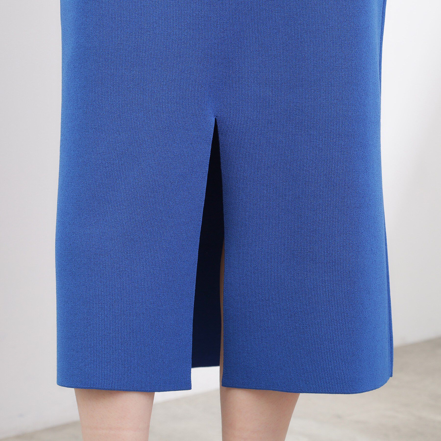 grove「【貴島明日香さん着用】洗濯機で洗えるニットナロースカート」|スカート|