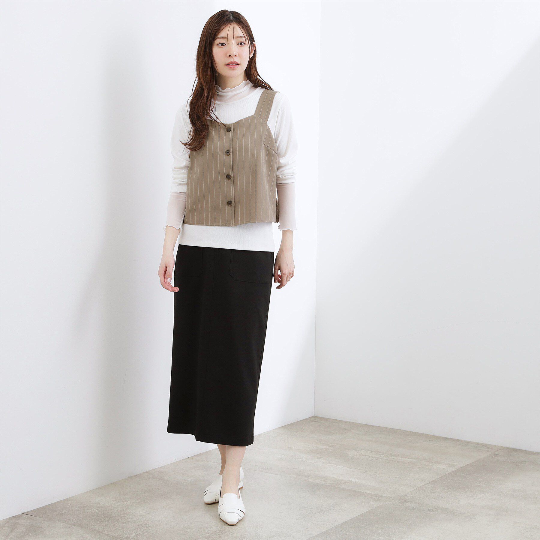 grove「ストライプ ビスチェ＆インナーセット」|その他|