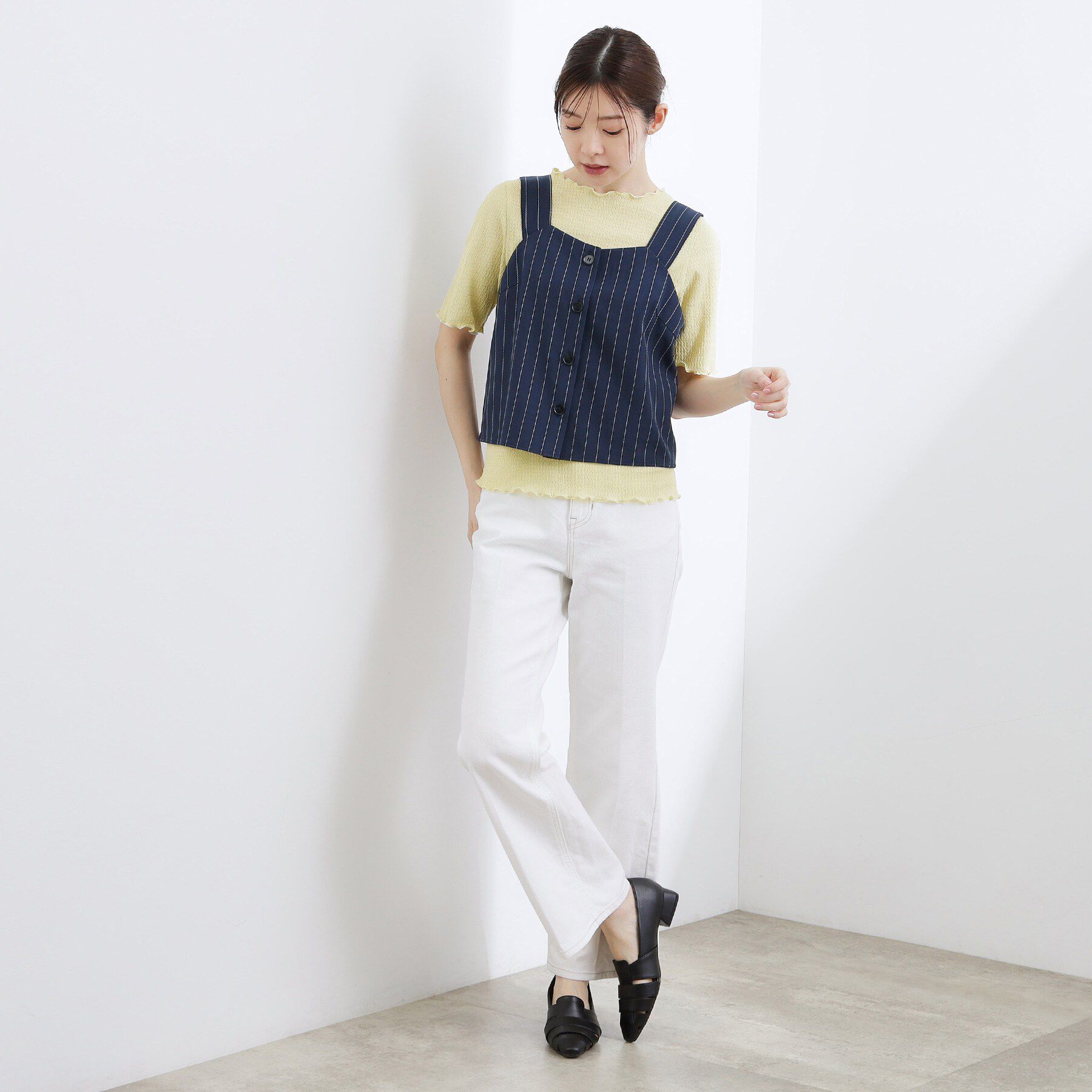 grove「ストライプ ビスチェ＆インナーセット」|その他|