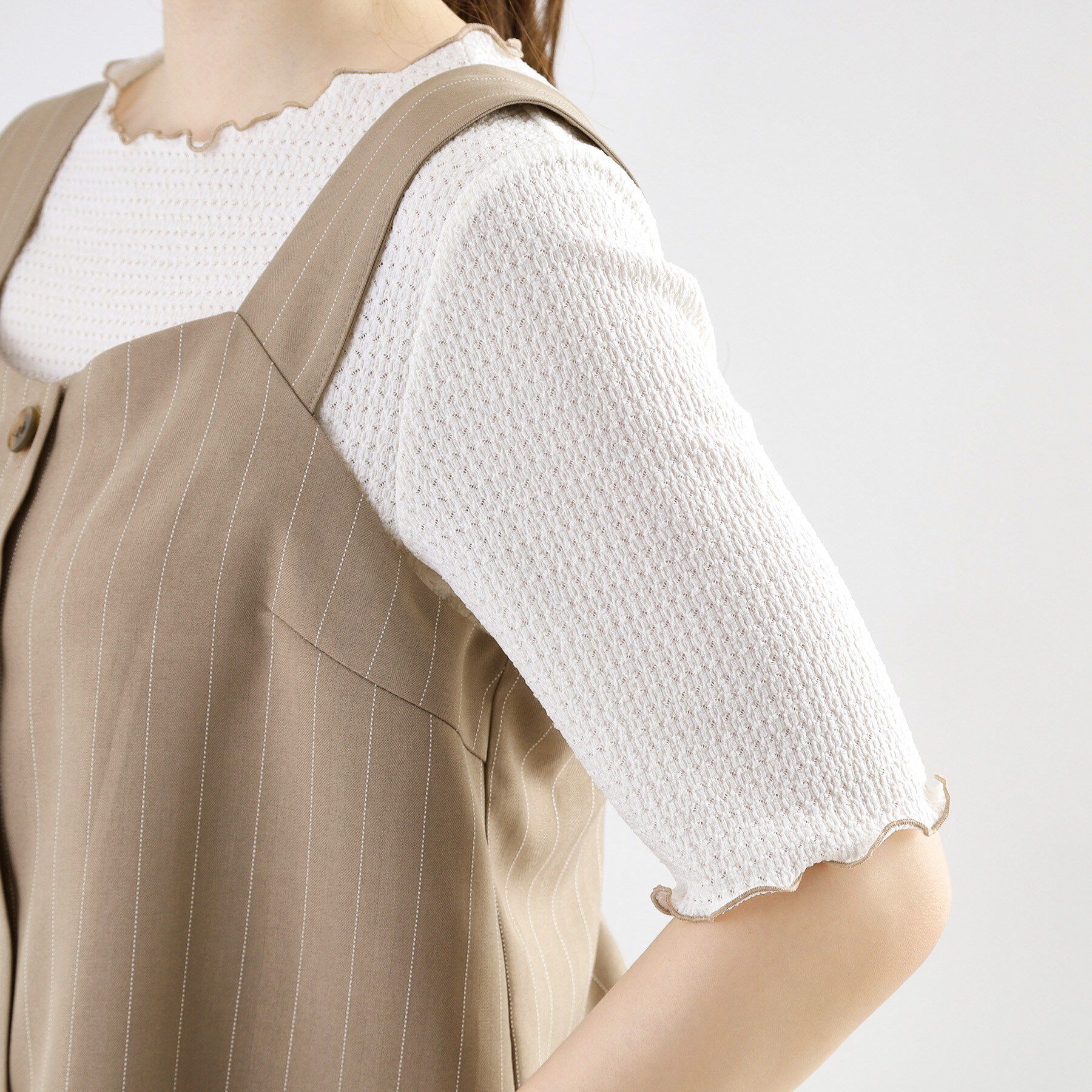 grove「ストライプ ビスチェ＆インナーセット」|その他|