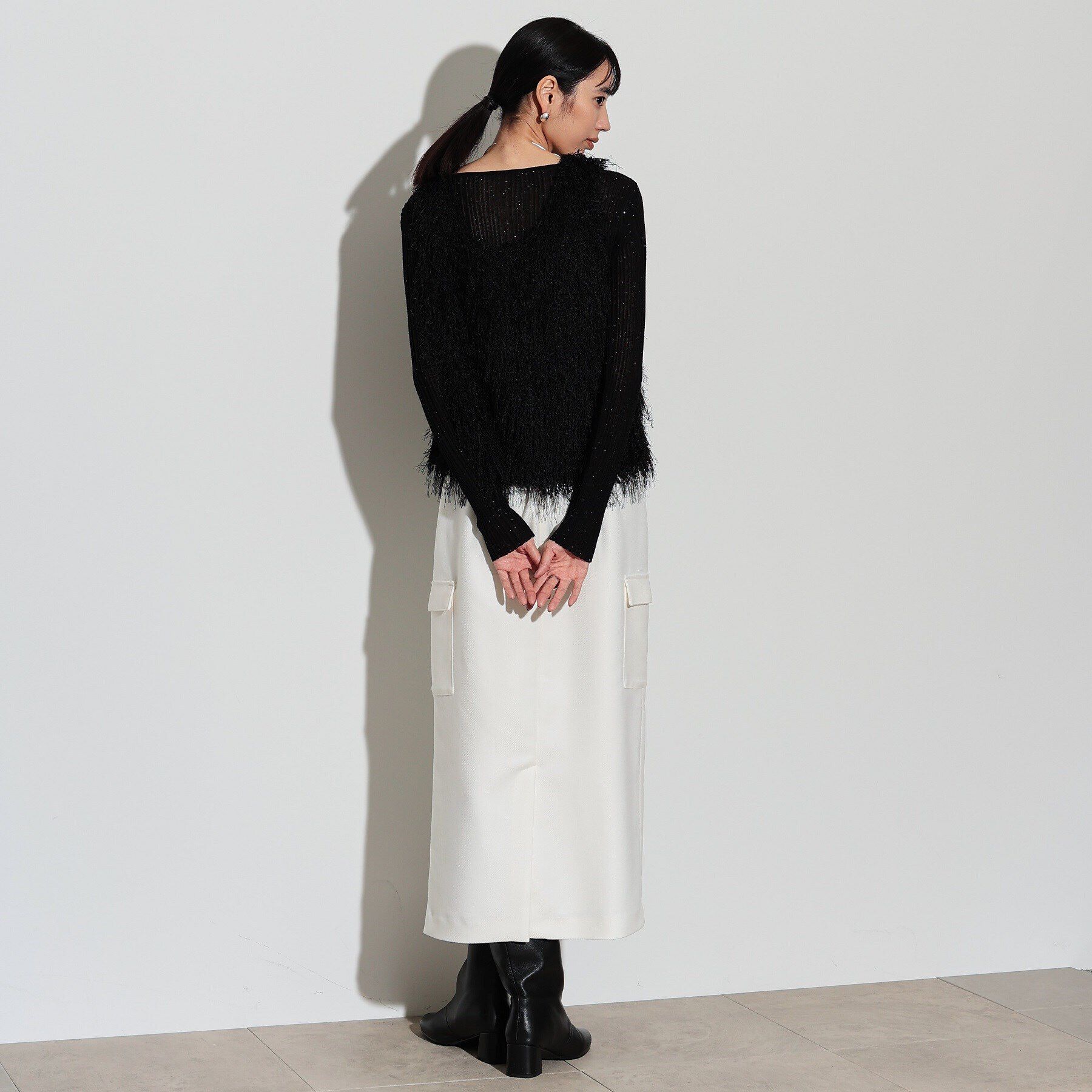 GALLEST「カットシャギーベスト」|ベスト・ジレ|