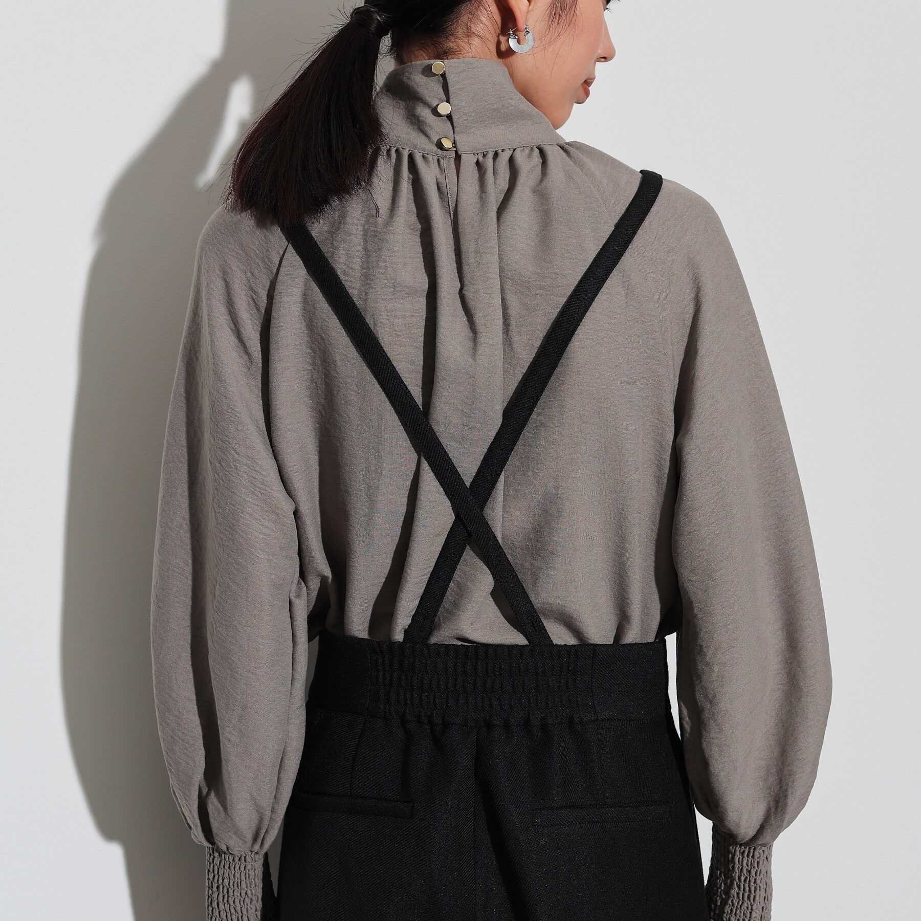 GALLEST「サスペンダー付きツイルワイドパンツ」|その他|