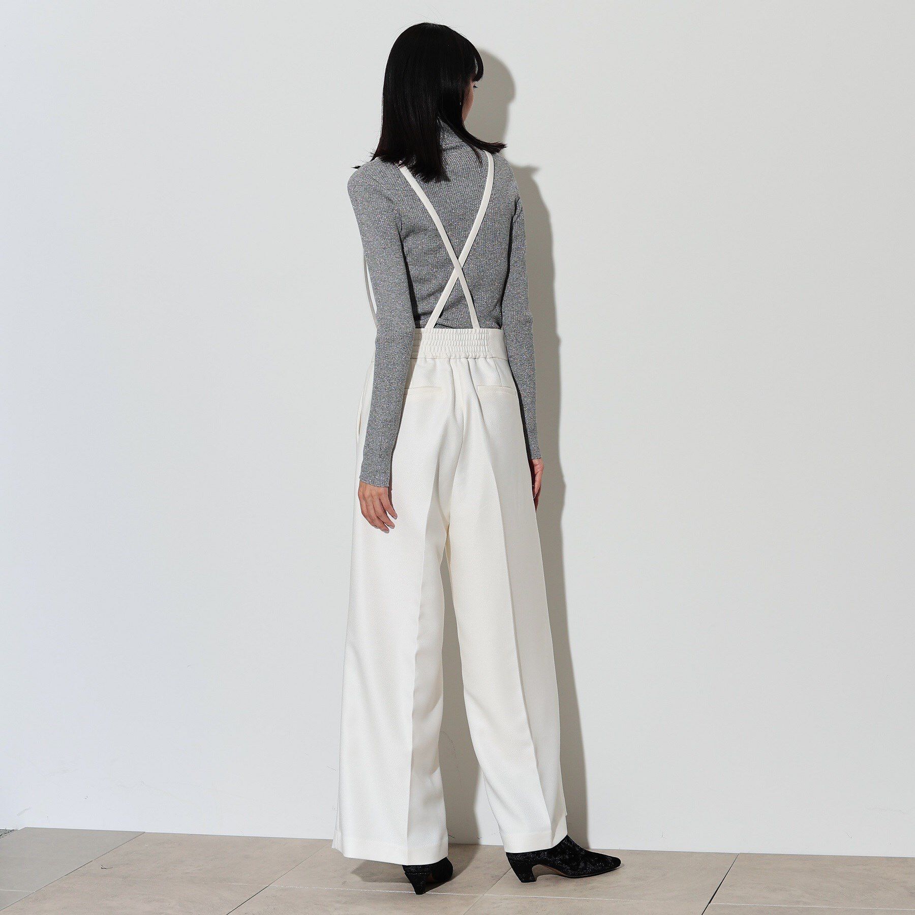 GALLEST「サスペンダー付きツイルワイドパンツ」|その他|