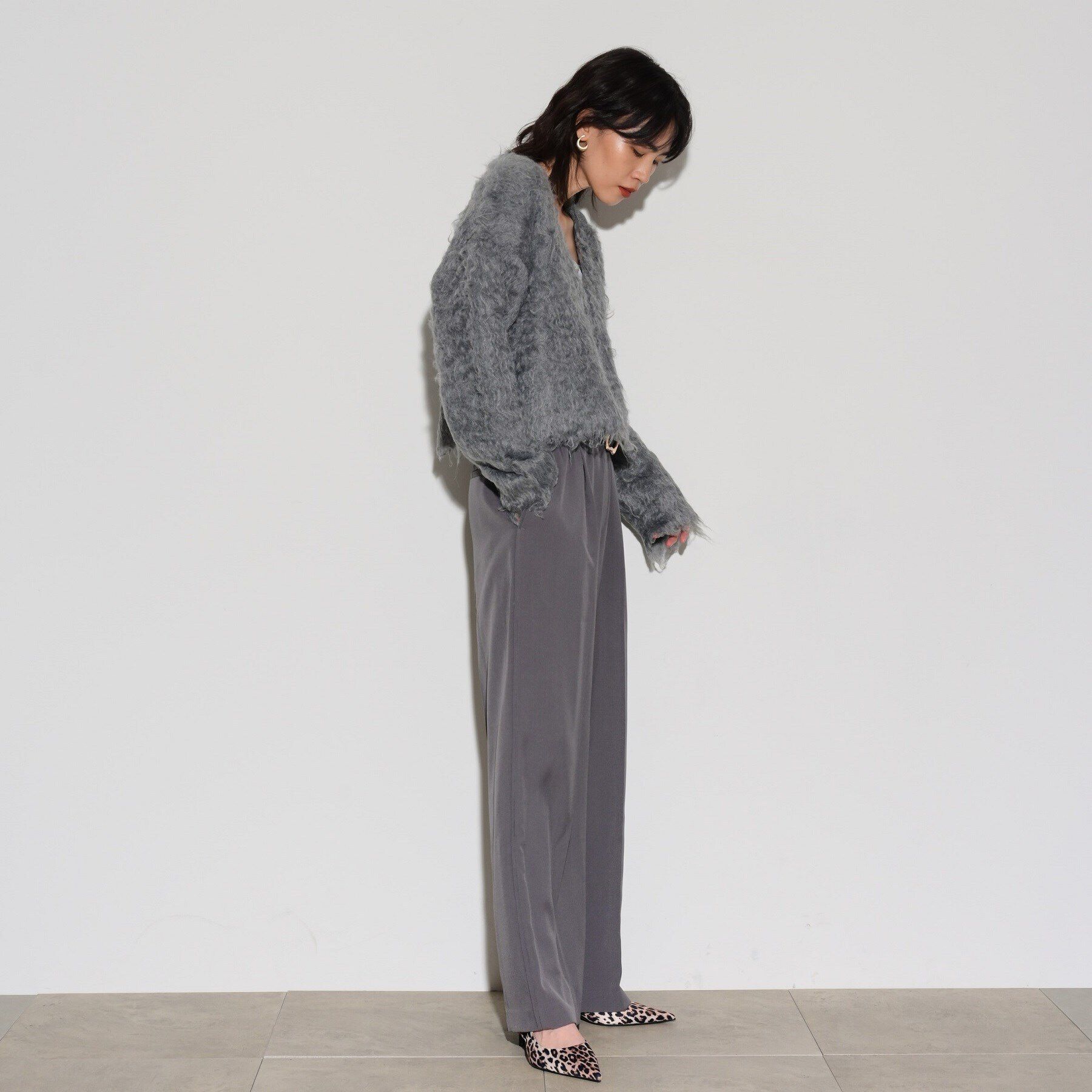 GALLEST「【ラシック＆WEB限定】Vネックシャギーニット」|ニット・セーター|