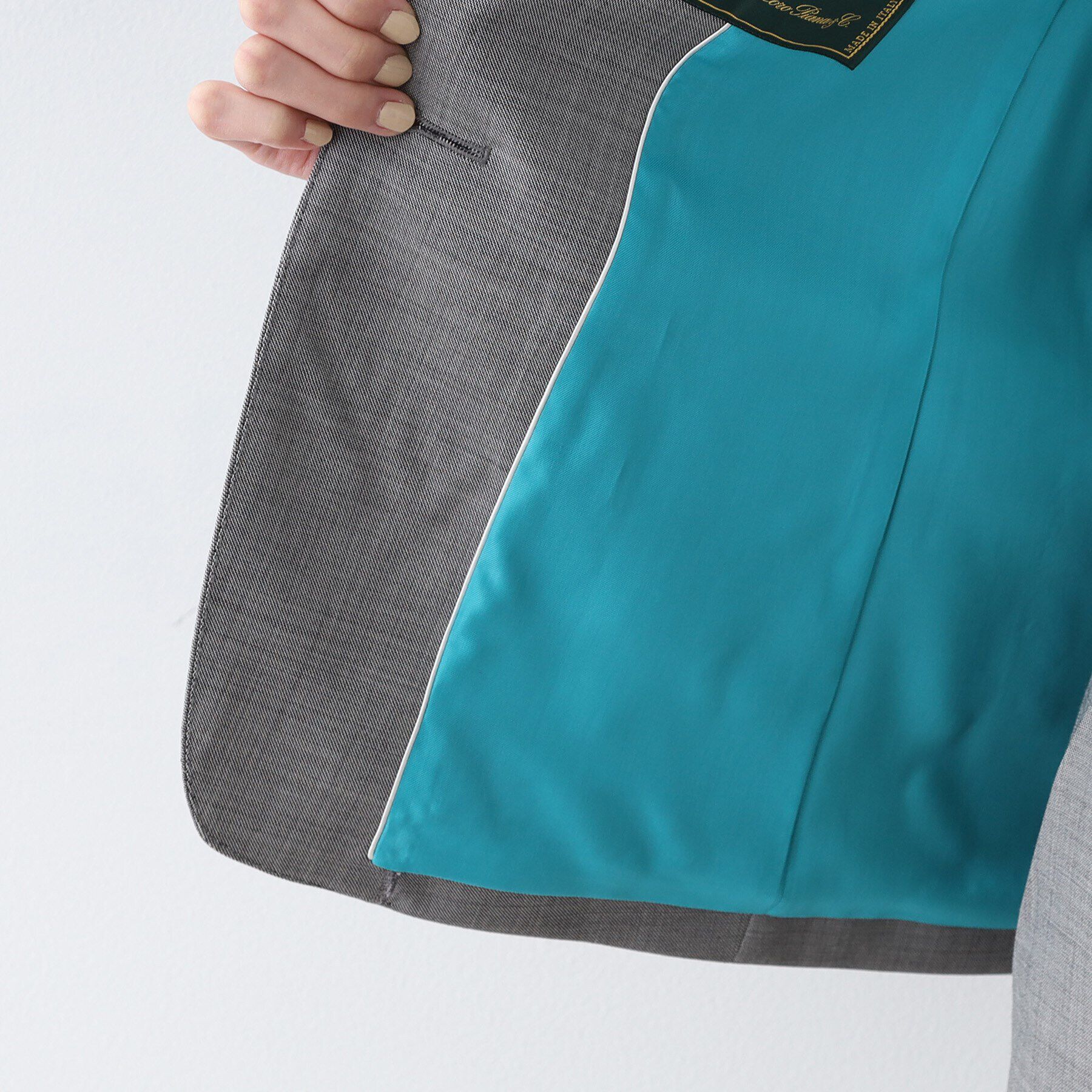 INDIVI「【日本製／インポート素材】ウールストレッチ テーラードカラージャケット」|スーツ|