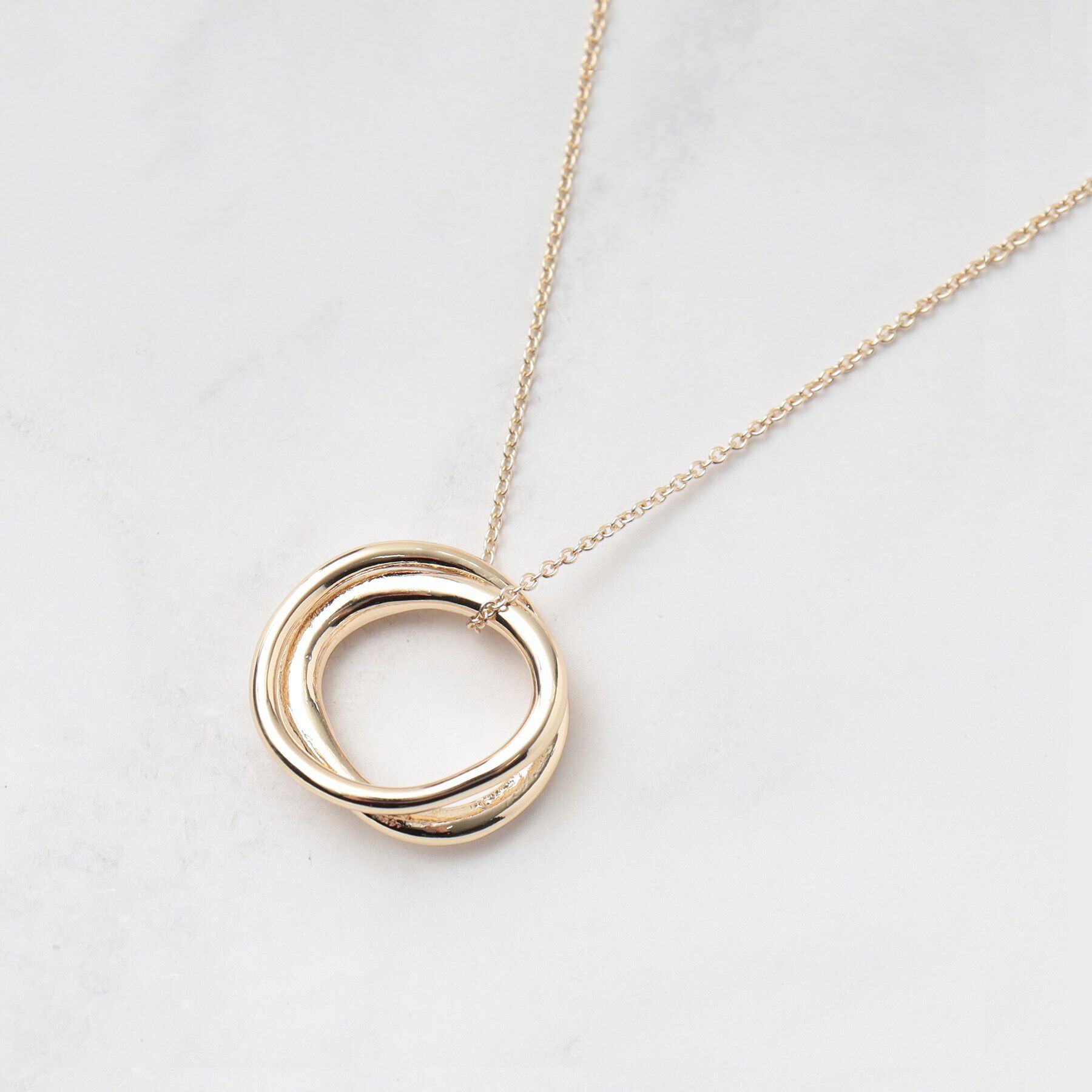 INDIVI「【フリー調整可能】ワントップロングネックレス」|ネックレス|