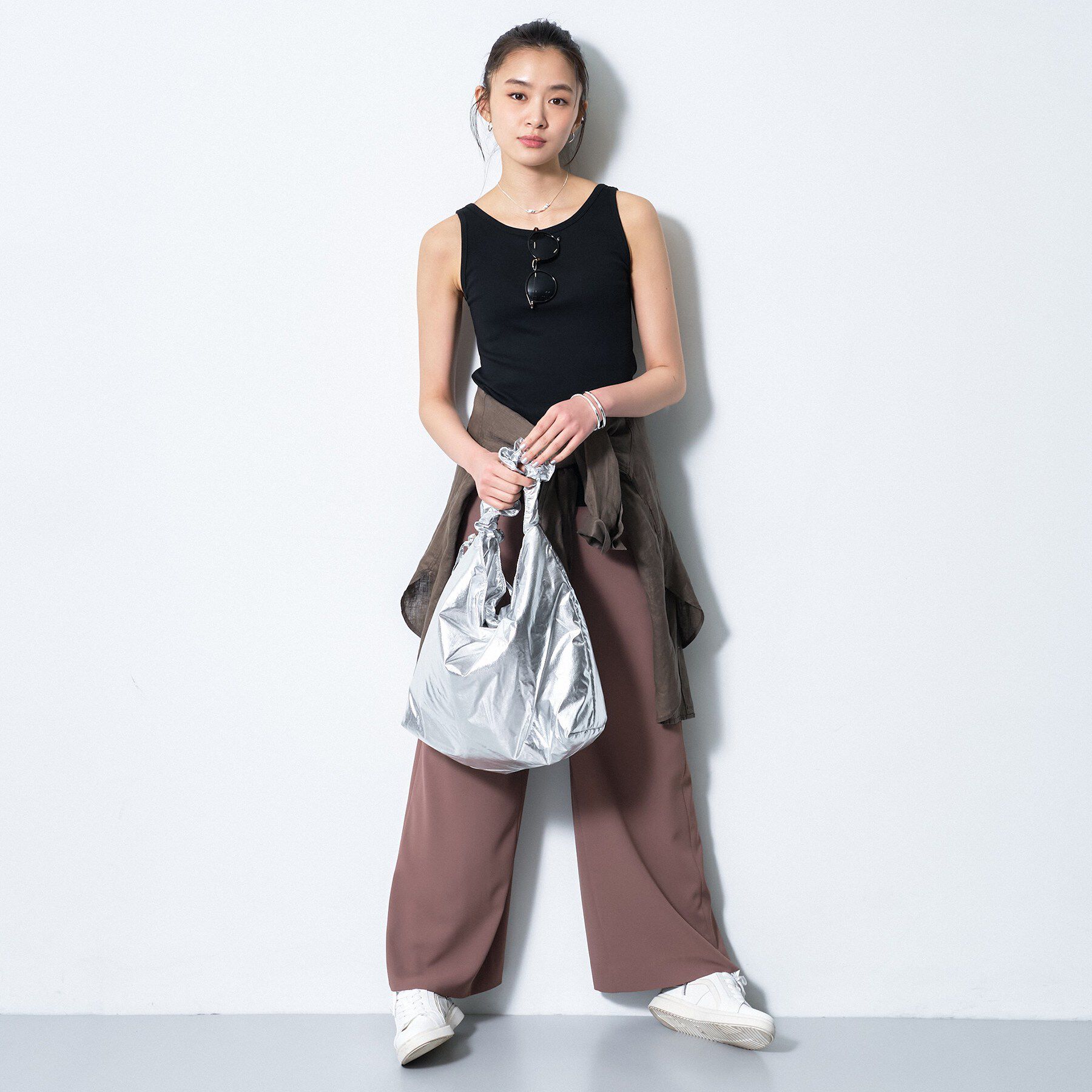 INDIVI「【洗える／前後2WAY】インナータンクトップ」|キャミソール|