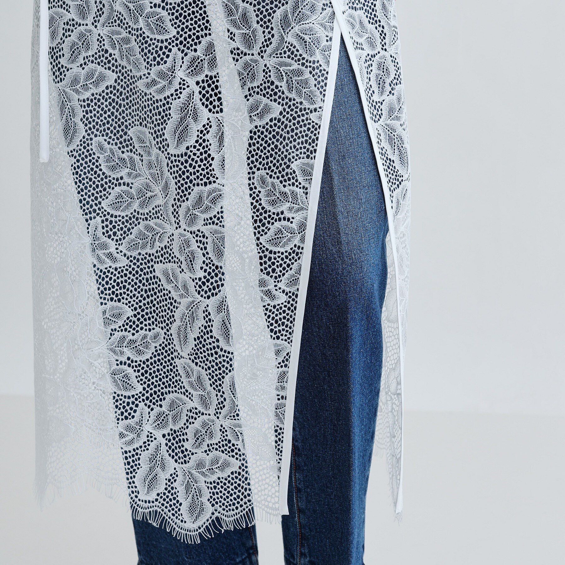 GALLEST「レースチュールオーバースカート」|スカート|