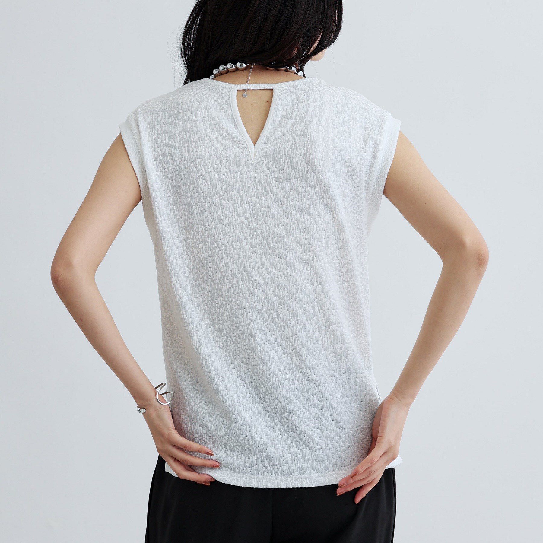 GALLEST「【再入荷】バックシャンノースリTシャツ」|Tシャツ・カットソー|