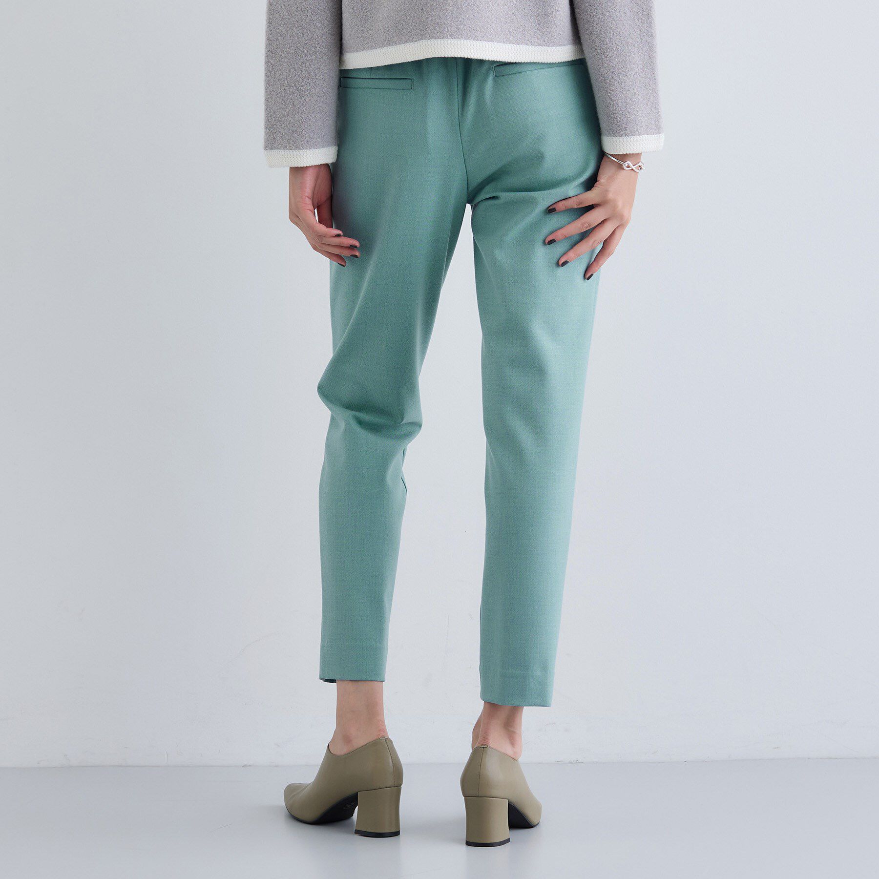 INDIVI「【洗える／裏起毛】ストレッチウォームパンツ」|その他|