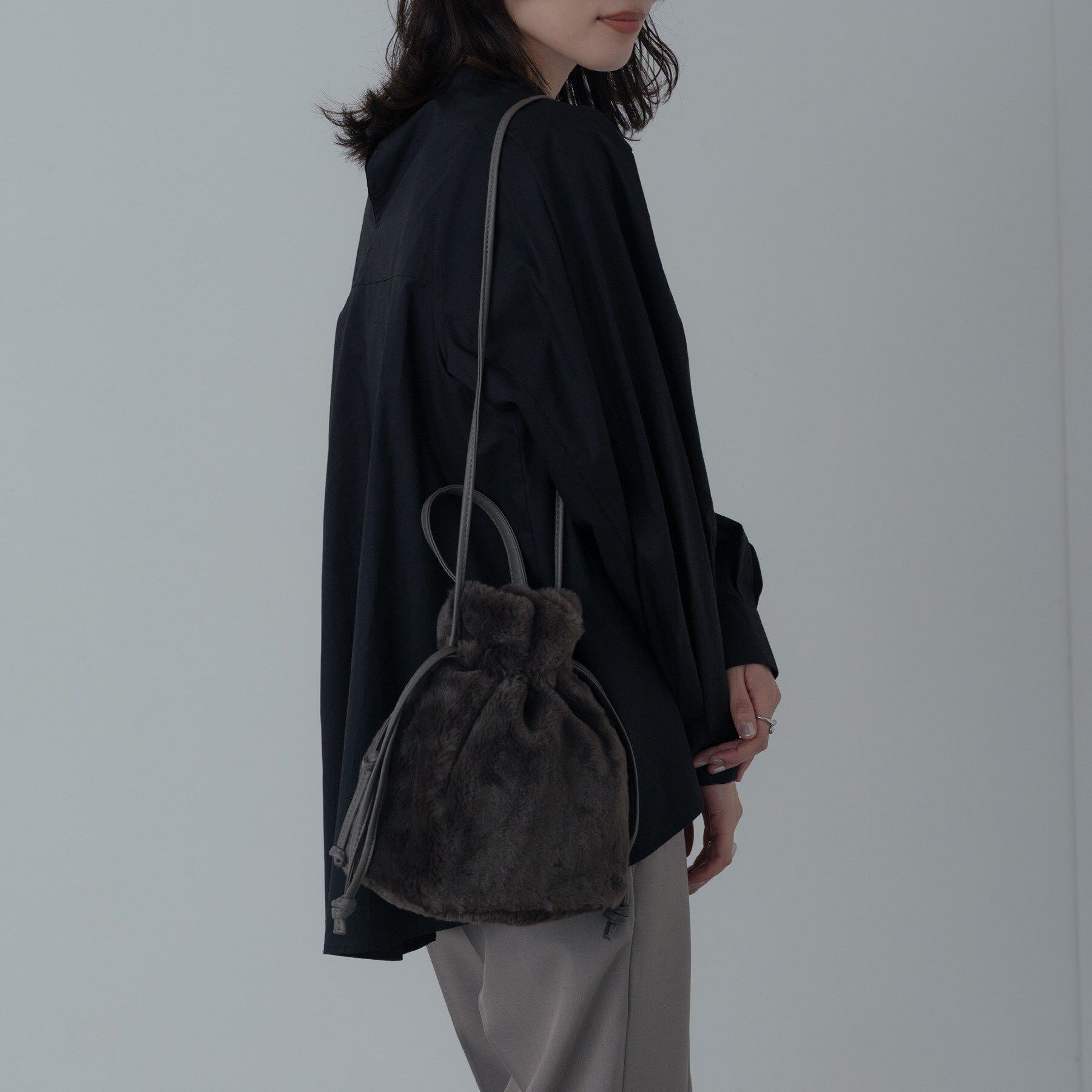 GALLEST「2Wayフェイクファーショルダーバッグ」|ショルダー・メッセンジャー|