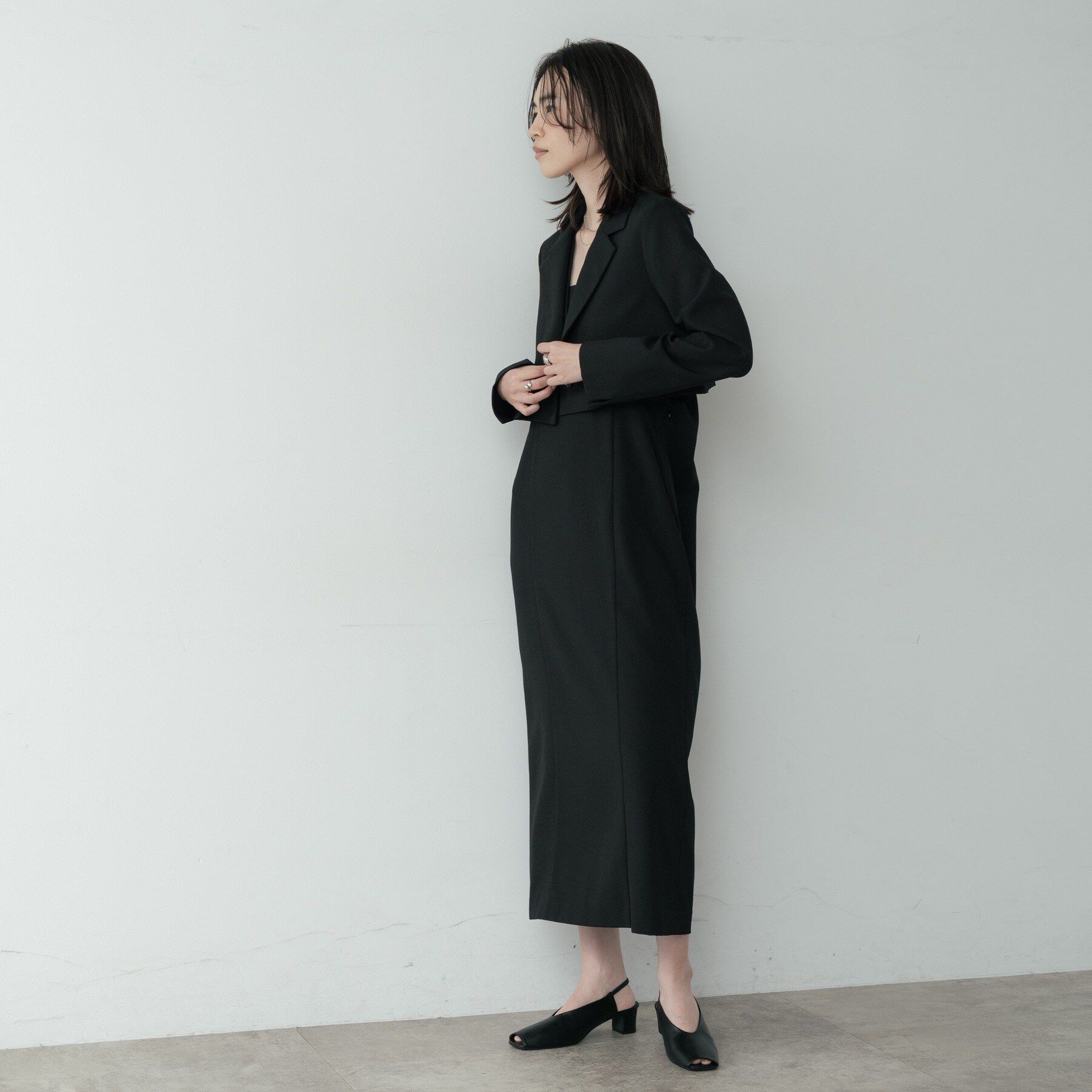 GALLEST「クロップドジャケット」|テーラードジャケット|