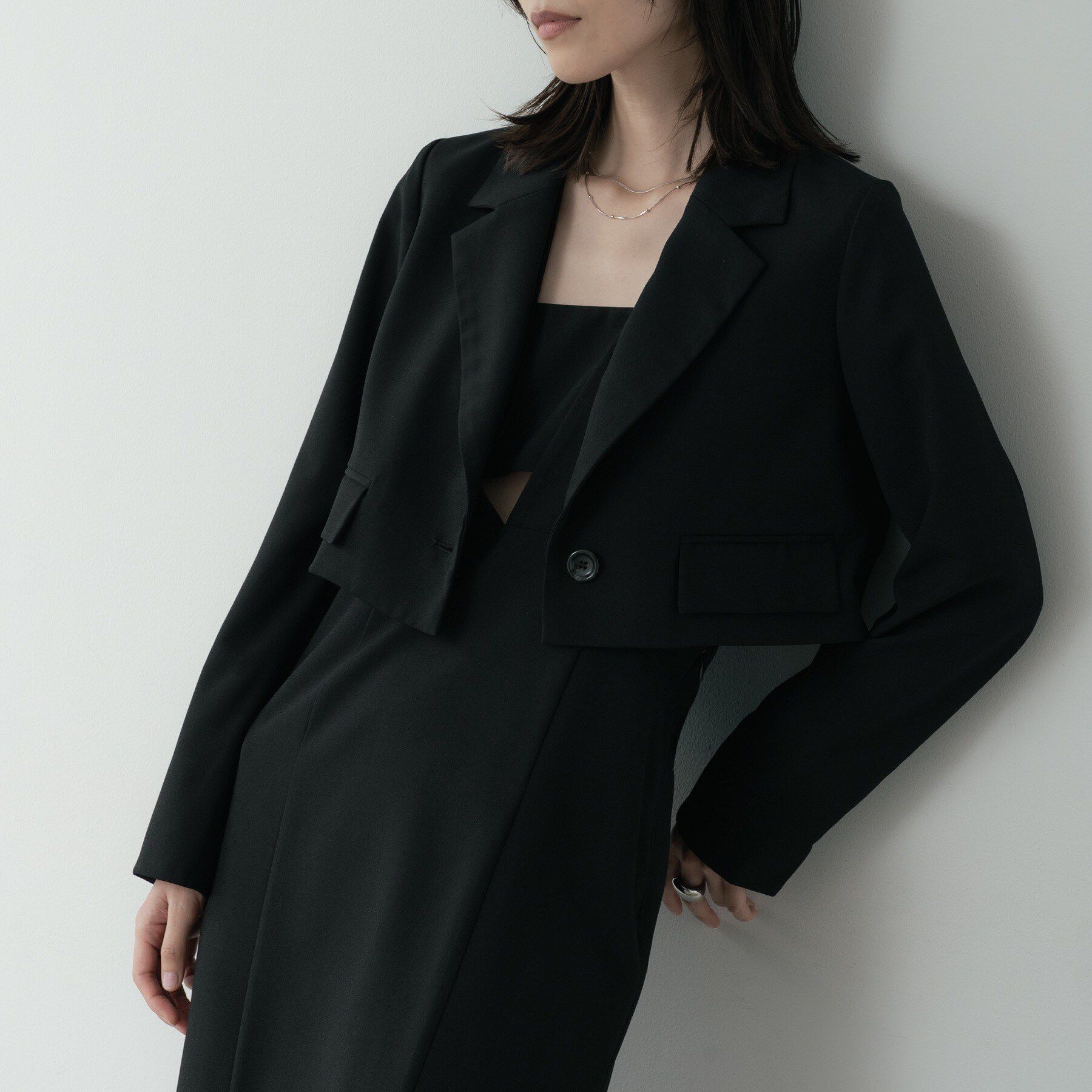 GALLEST「クロップドジャケット」|テーラードジャケット|