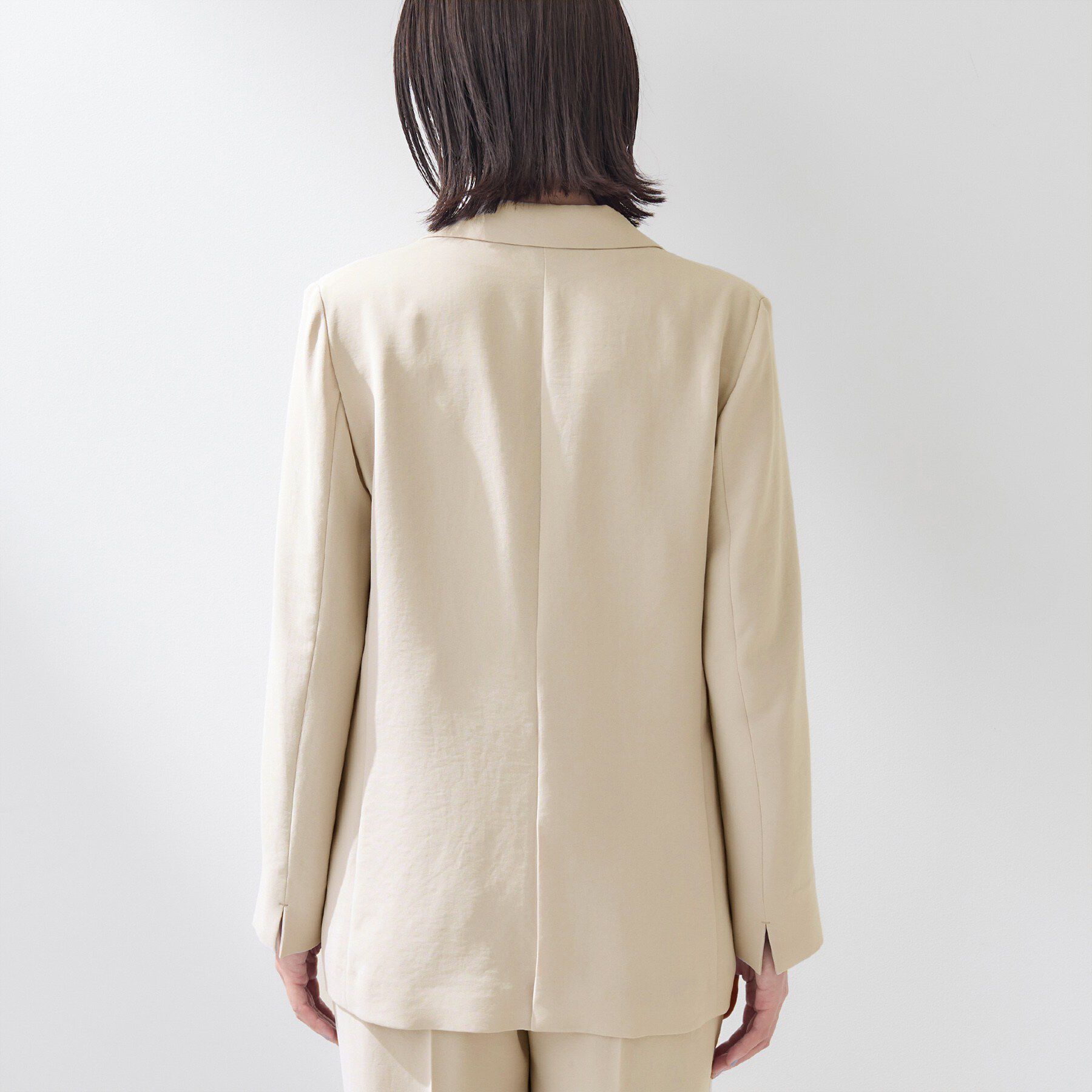 INDIVI「【洗える／多機能／SETUP可】着る日傘ダブルジャケット」|テーラードジャケット|