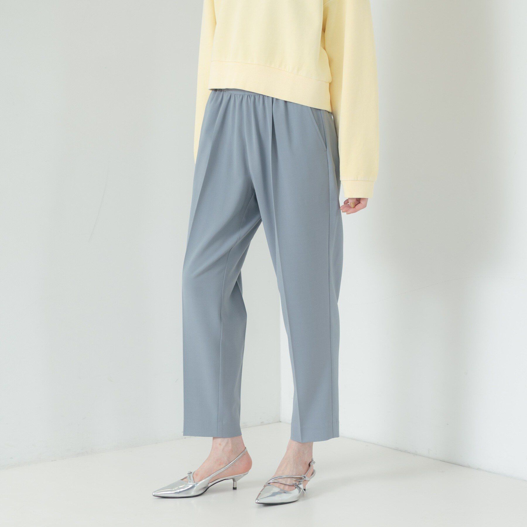 GALLEST「Comfy SET UP｜イージーテーパードパンツ【セットアップ対応／通勤／カセット服／接触冷感／U」|その他|