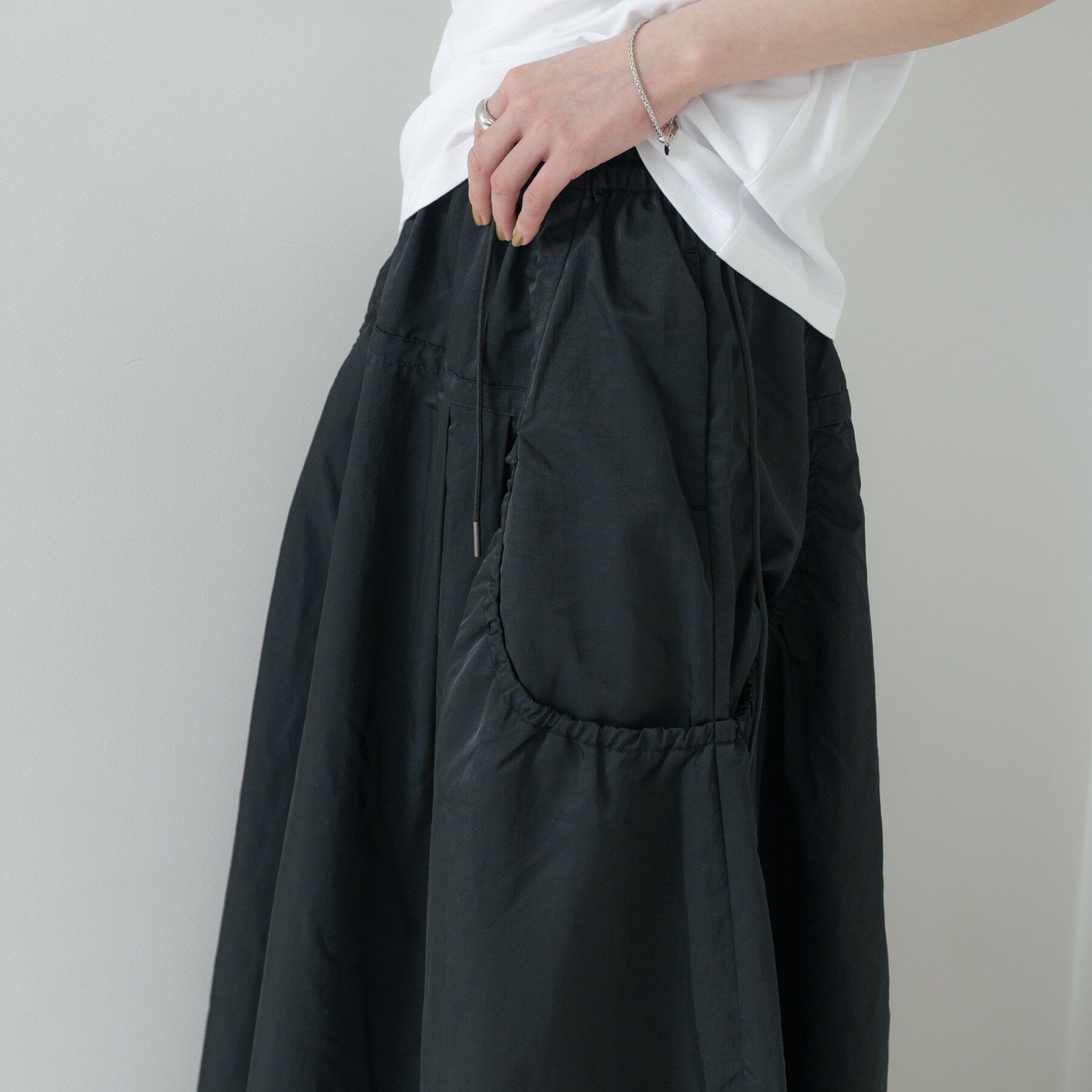 GALLEST「ギャザーポケットスカート」|スカート|
