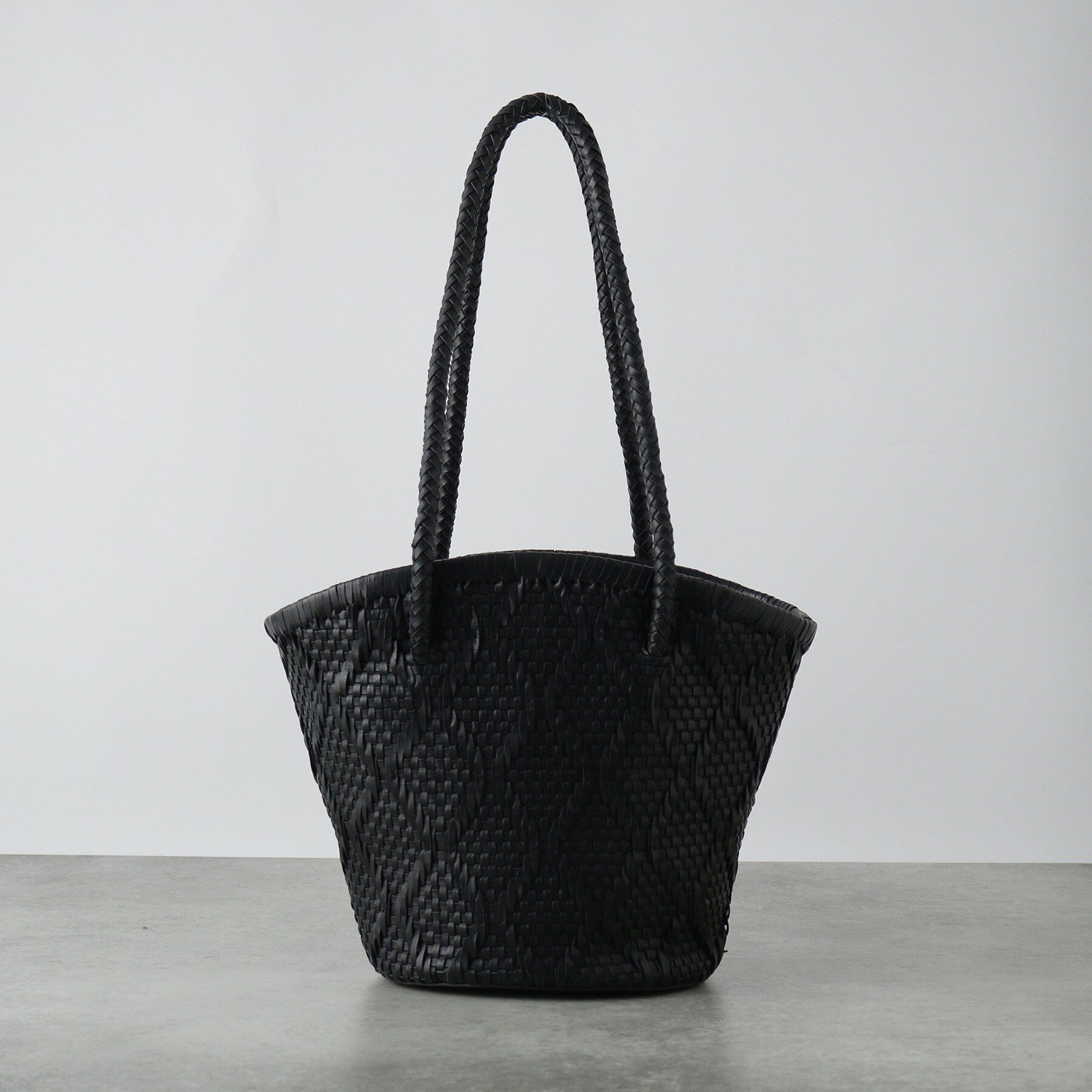 GALLEST「レザー編み込みバッグ」|トートバッグ|