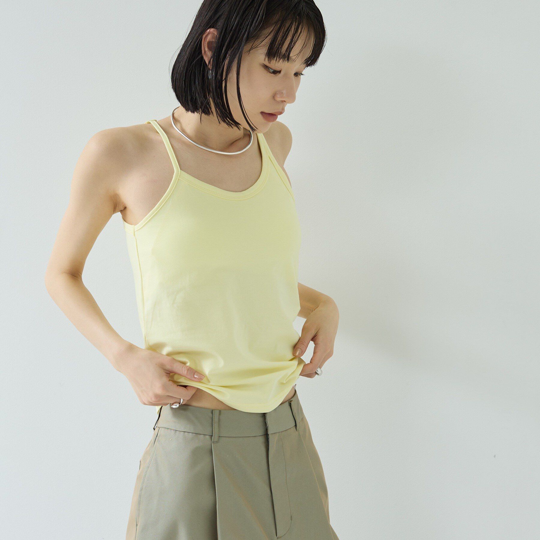 GALLEST「アシンメトリーアメスリタンク」|キャミソール|