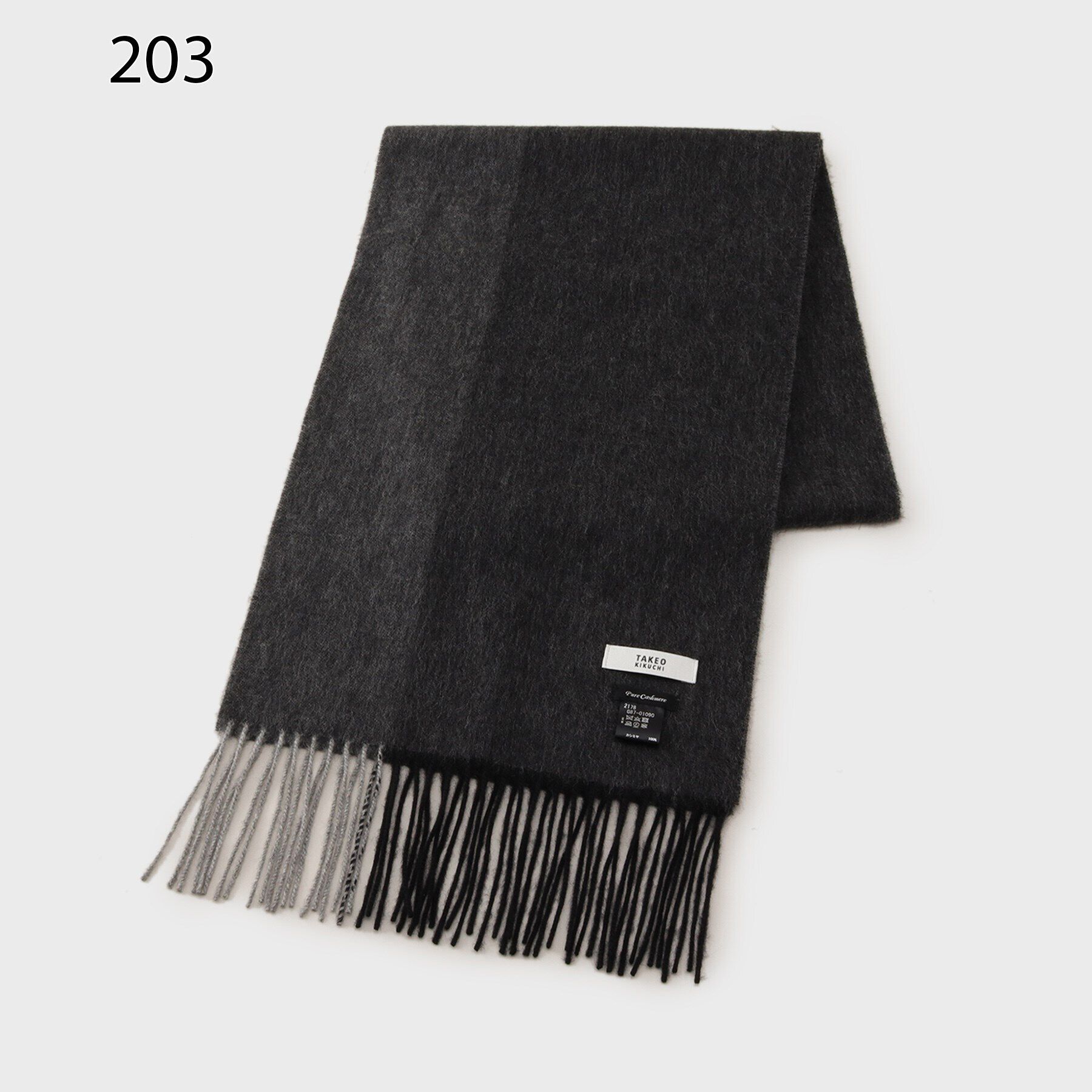 TAKEO KIKUCHI「【カシミヤ100%】パネル カシミヤマフラー」|ストール|