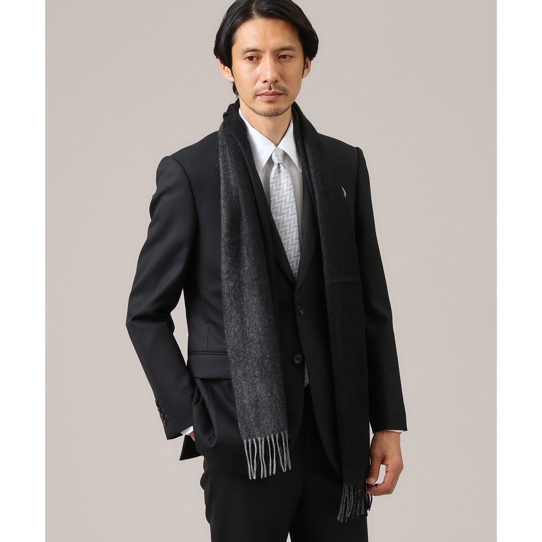 TAKEO KIKUCHI「【Made in JAPAN】矢絣（やがすり）シルクネクタイ」|ネクタイ・蝶ネクタイ|