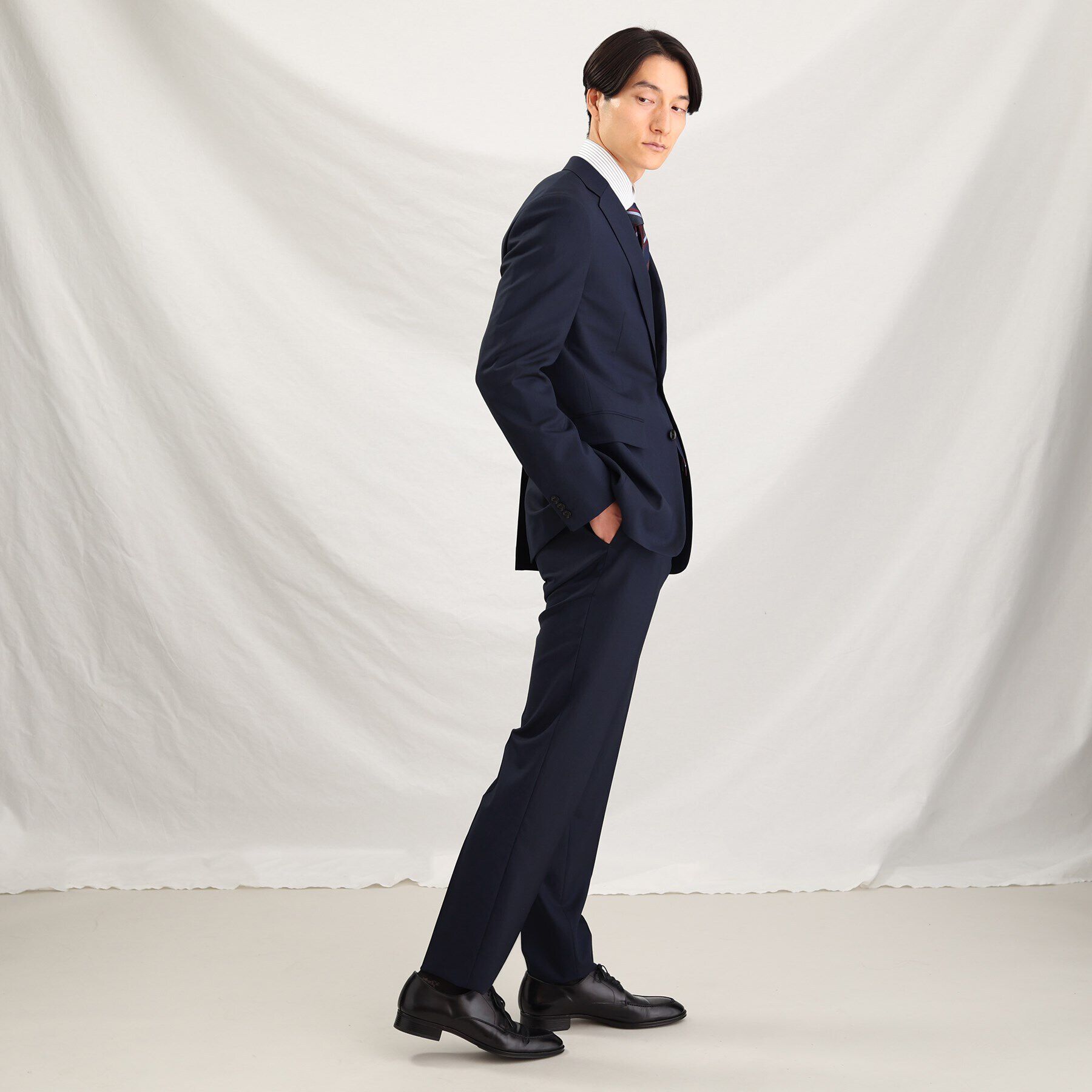 TAKEO KIKUCHI「【DORMEUIL】リップストップ カラー スーツ」|スーツ|