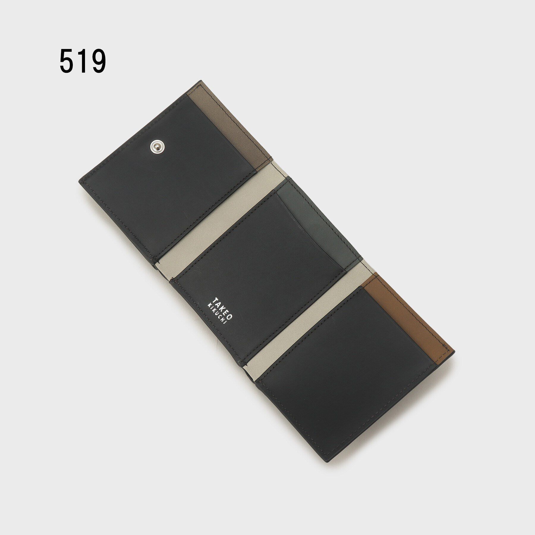TAKEO KIKUCHI「アンティーク調レザー 3つ折り ミニウォレット」|財布|